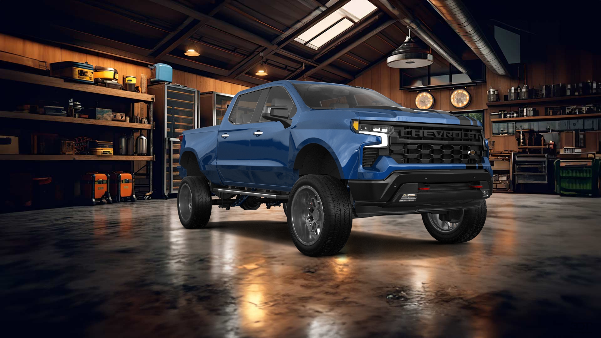 Chevrolet Silverado 1500 Crew Cab 5.8 ft box 4 Door pickup truck 2023