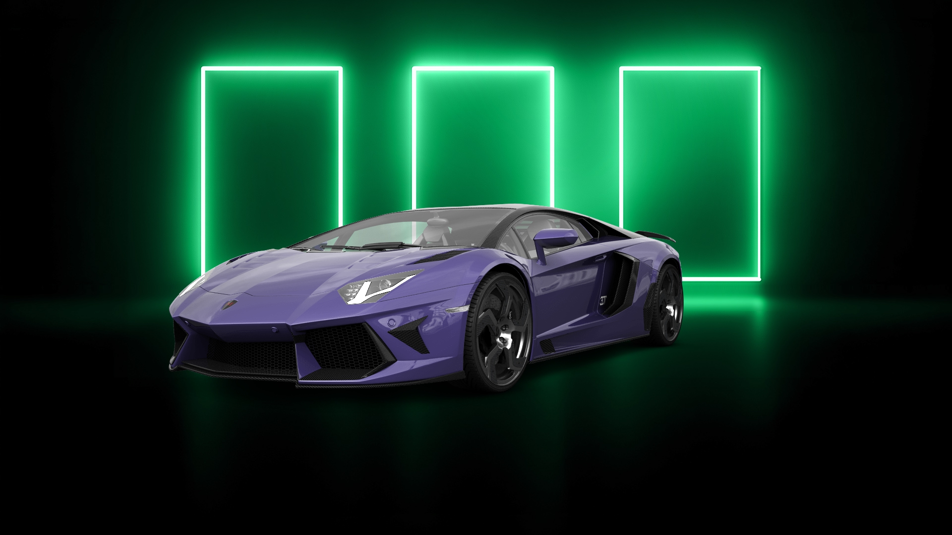 Lamborghini Aventador 2 Door Coupe 2012 tuning