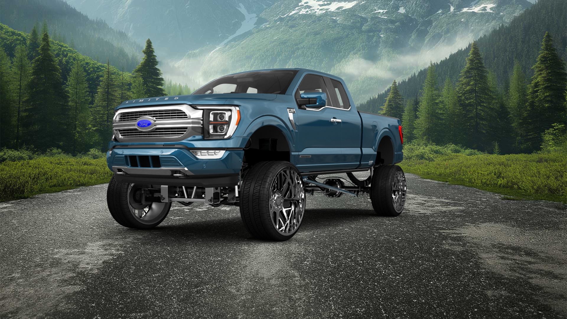 Ford F-150 Double Cab Pickup Truck 2021
