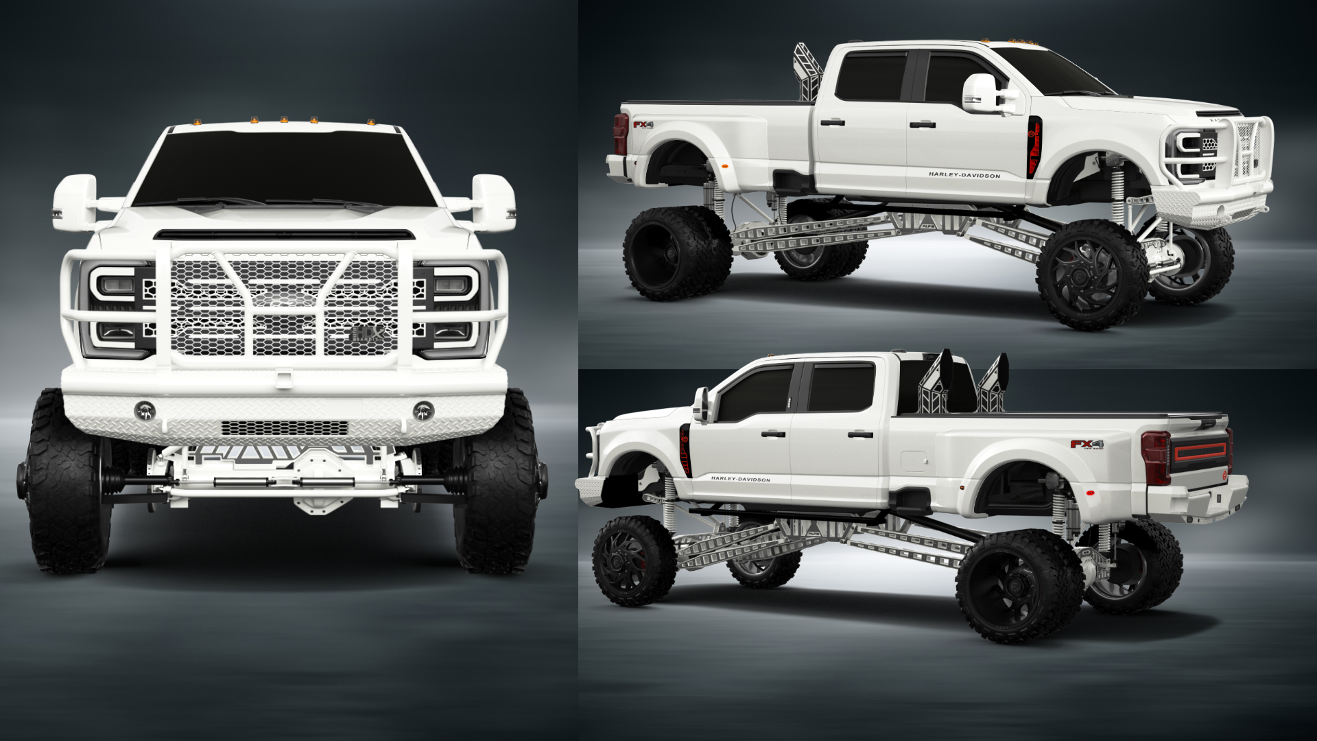 Tuning Ford F-350 DRW Crew Cab 4 Door pickup truck 2023