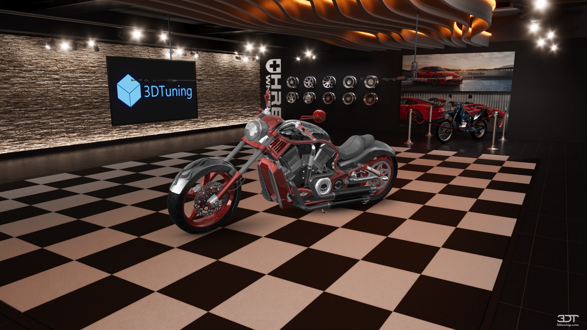 Harley-Davidson Custom Chopper Cruiser 2011 画像