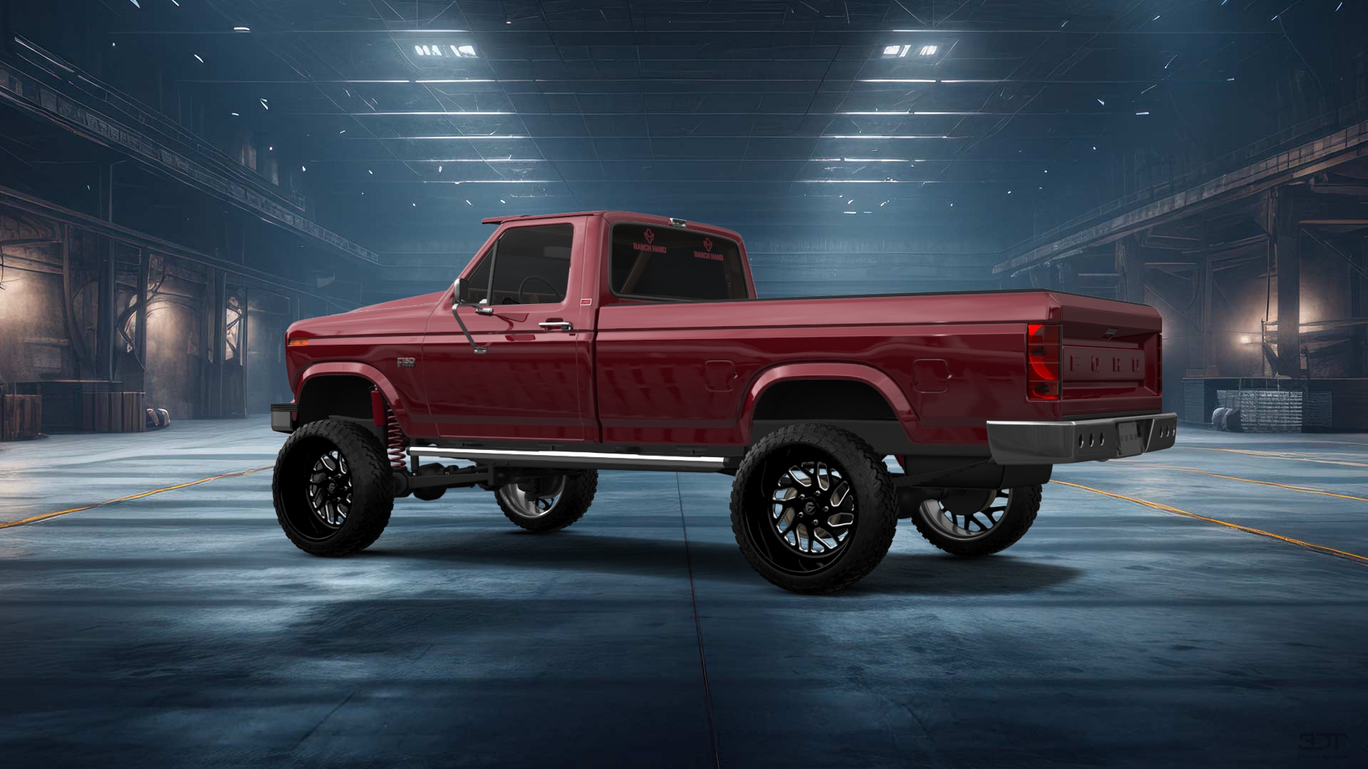 Ford F-150 2 Door pickup truck 1986