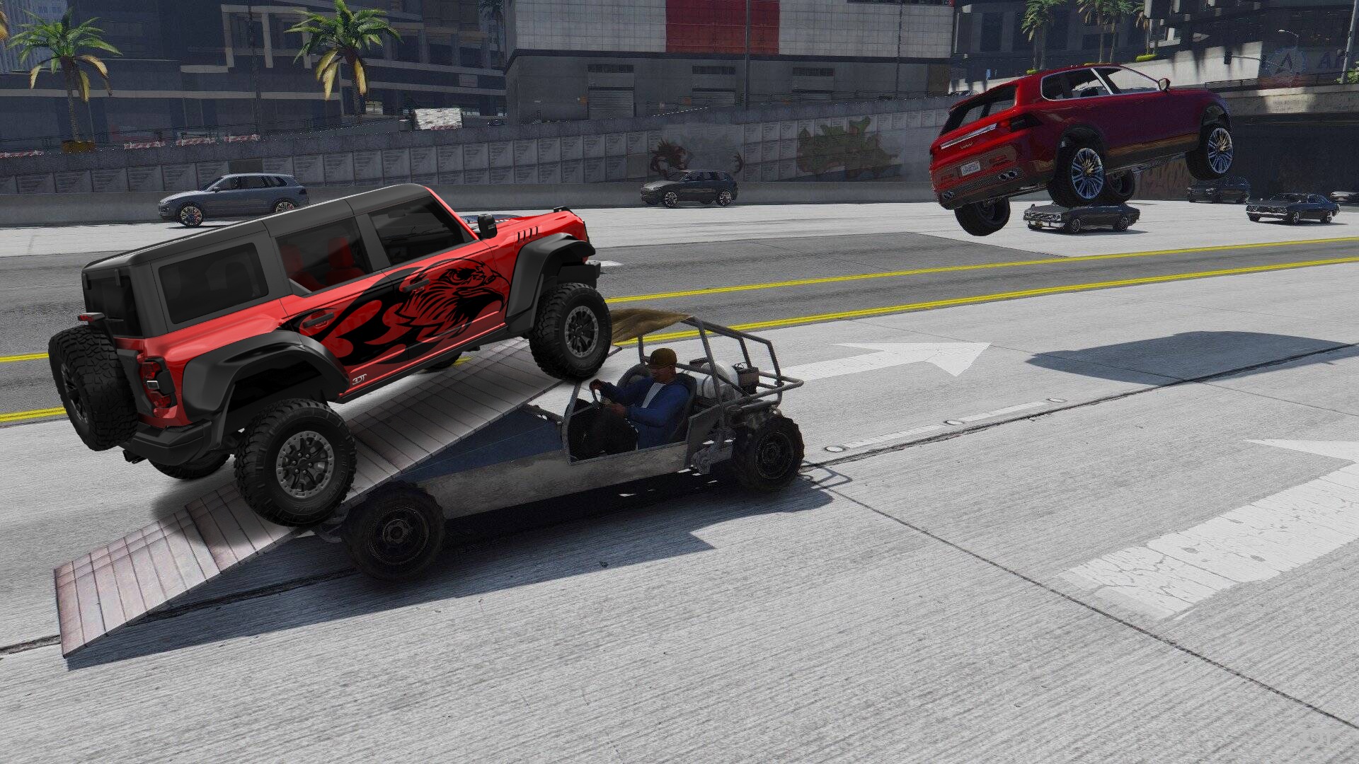 Ford Bronco Raptor 4 Door pickup truck 2022 tuning