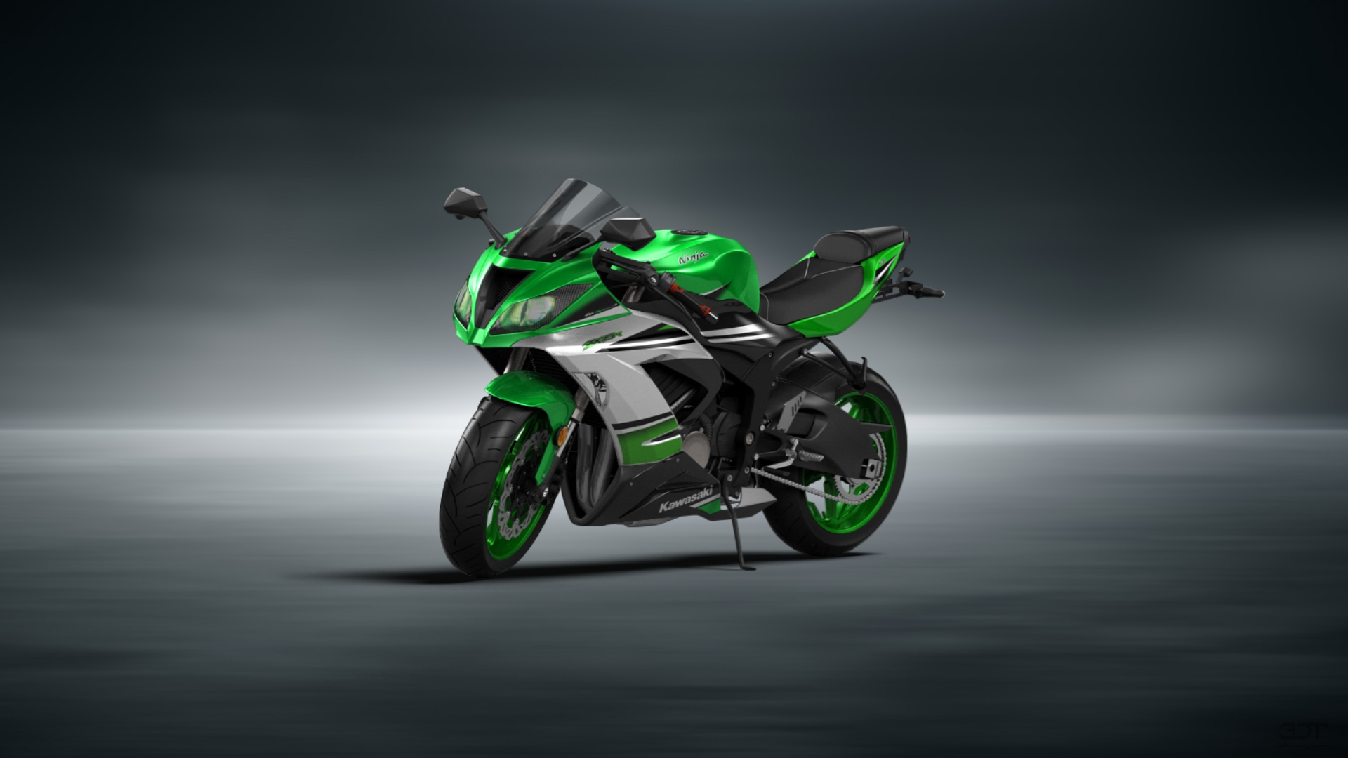 Kawasaki Ninja ZX 6R Sport Bike 2015