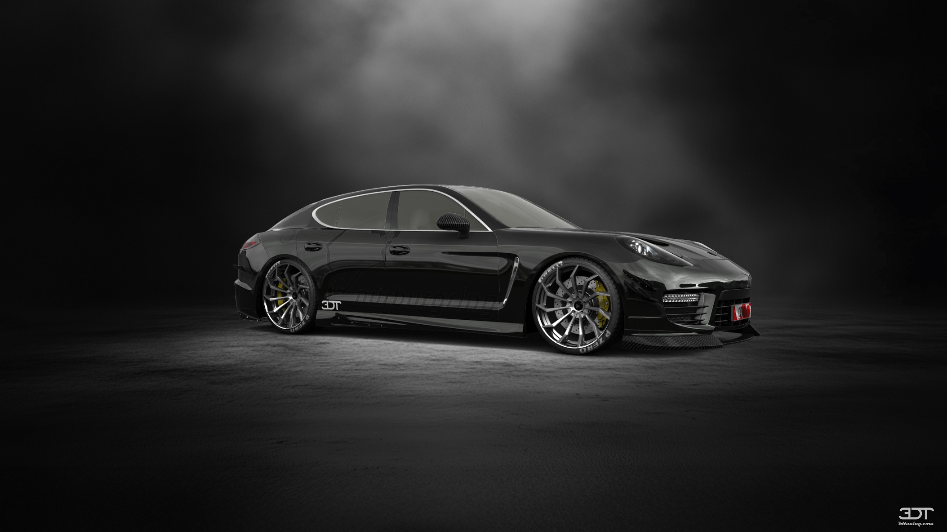 Porsche Panamera 4 door fastback saloon 2011