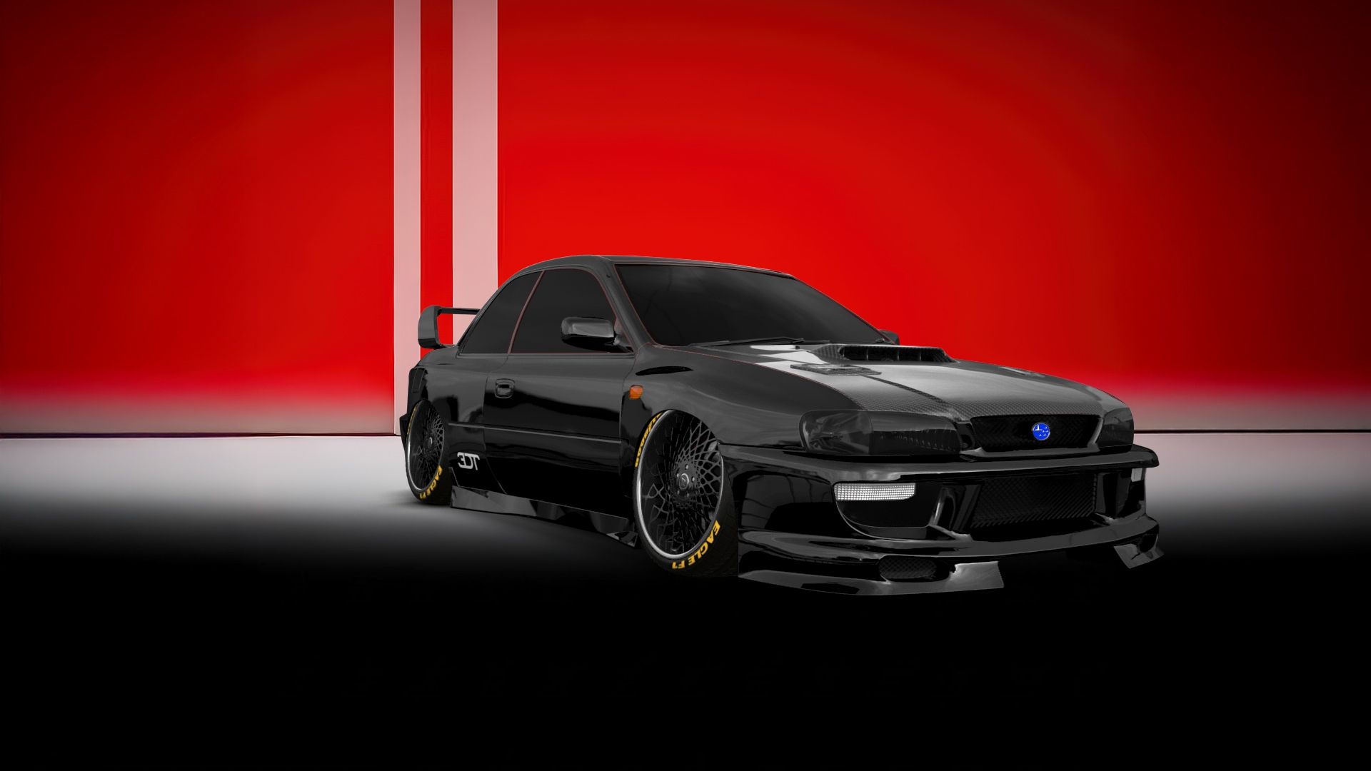 Subaru Impreza WRX STI 22B 2 Door Coupe 2000 tuning