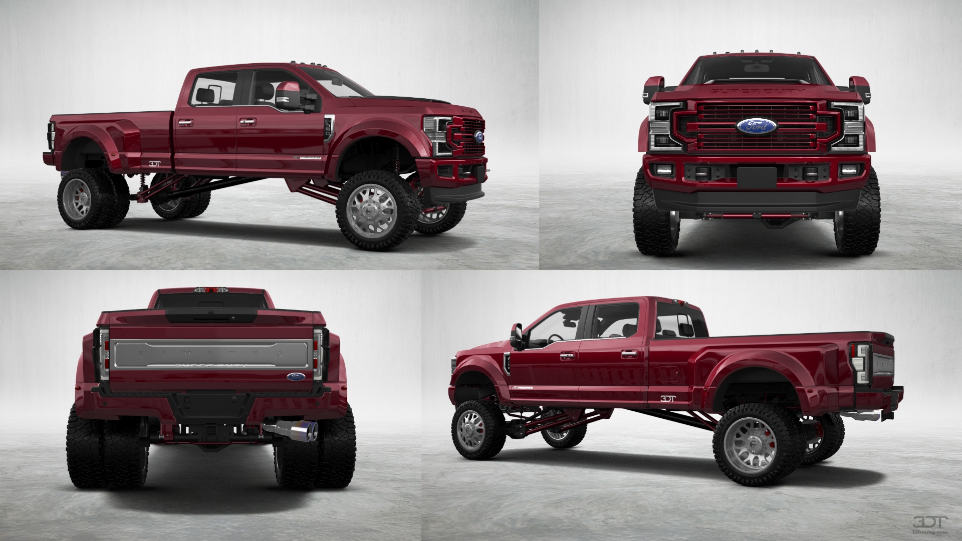 Ford F-350 DRW 4 Door pickup truck 2021 tuning