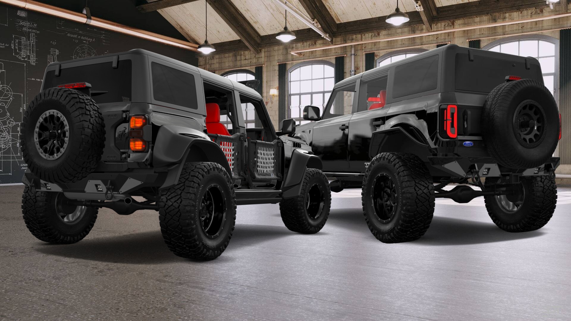 Ford Bronco Raptor 4 Door pickup truck 2022 Images