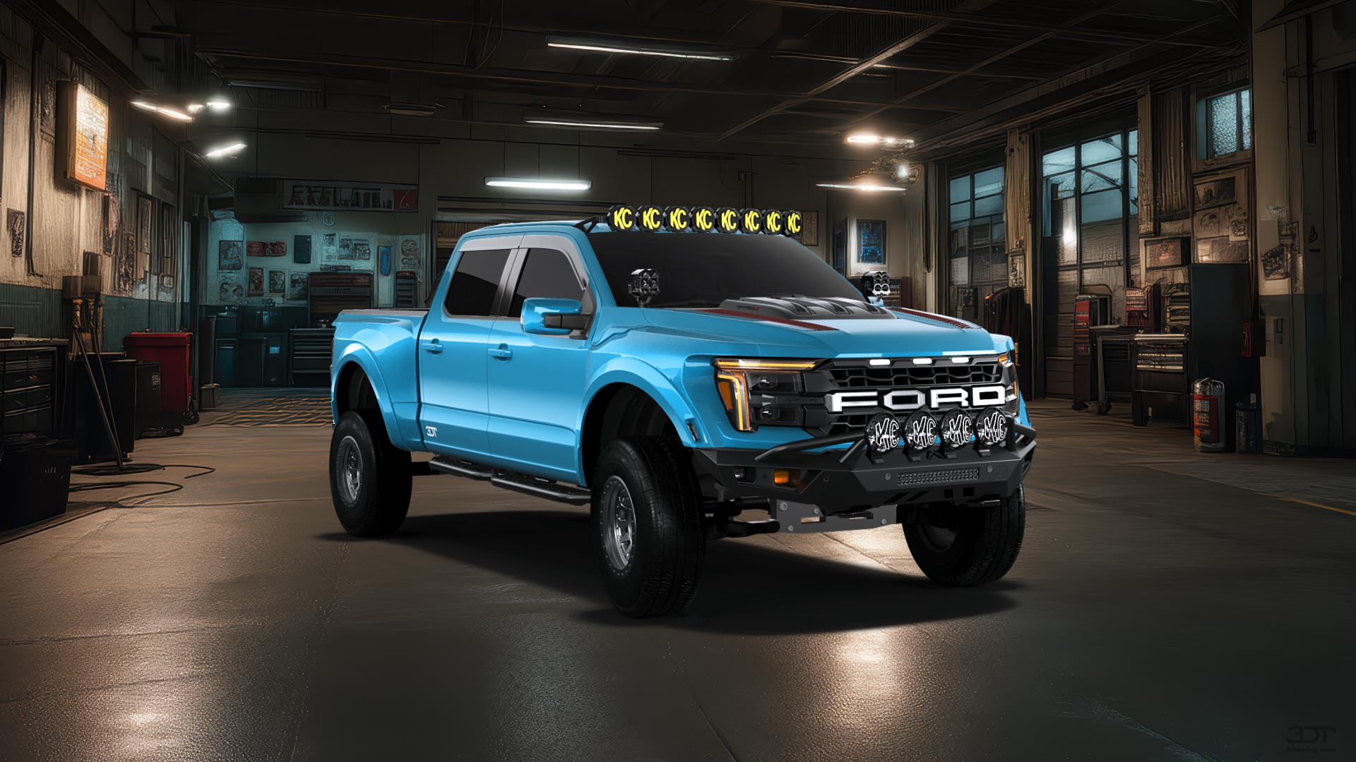 Ford F-150 Raptor 4 Door pickup truck 2024 tuning