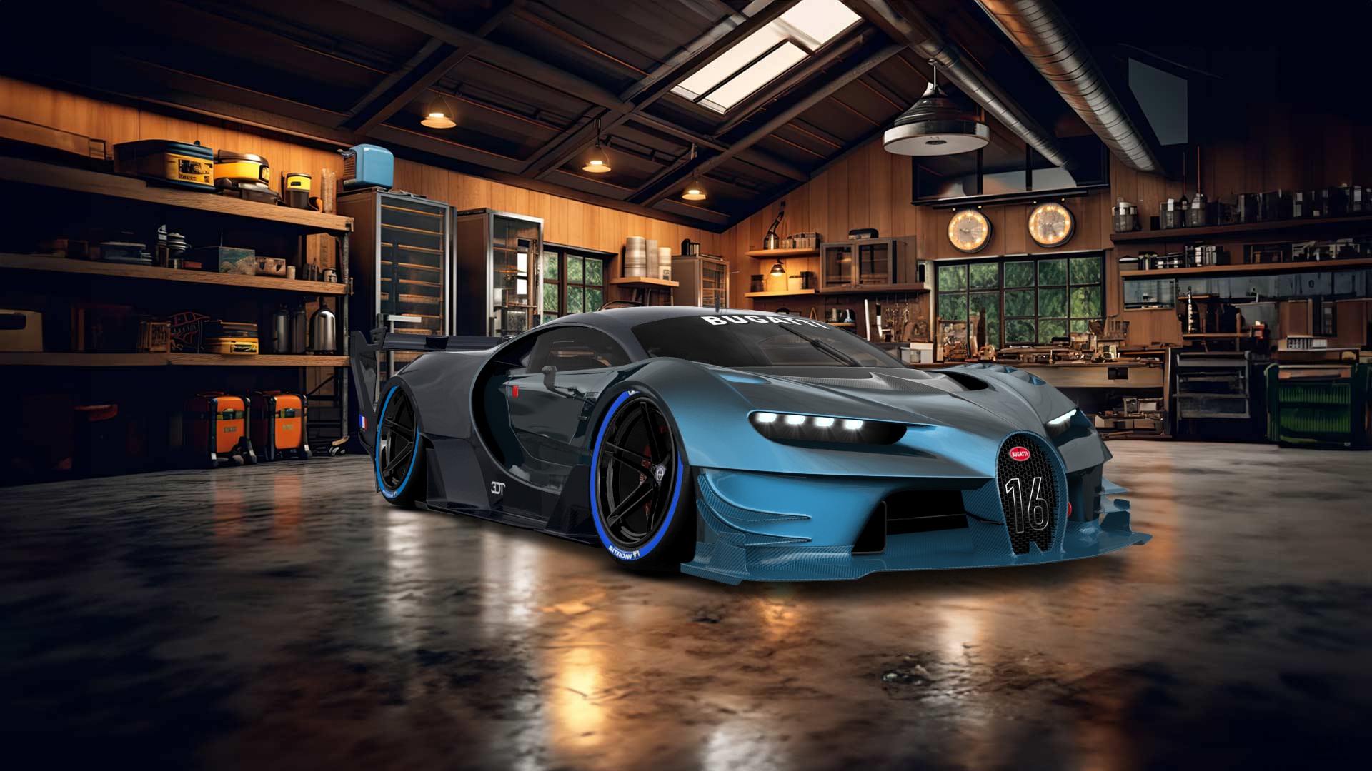 Bugatti Vision GT Supercar 2015