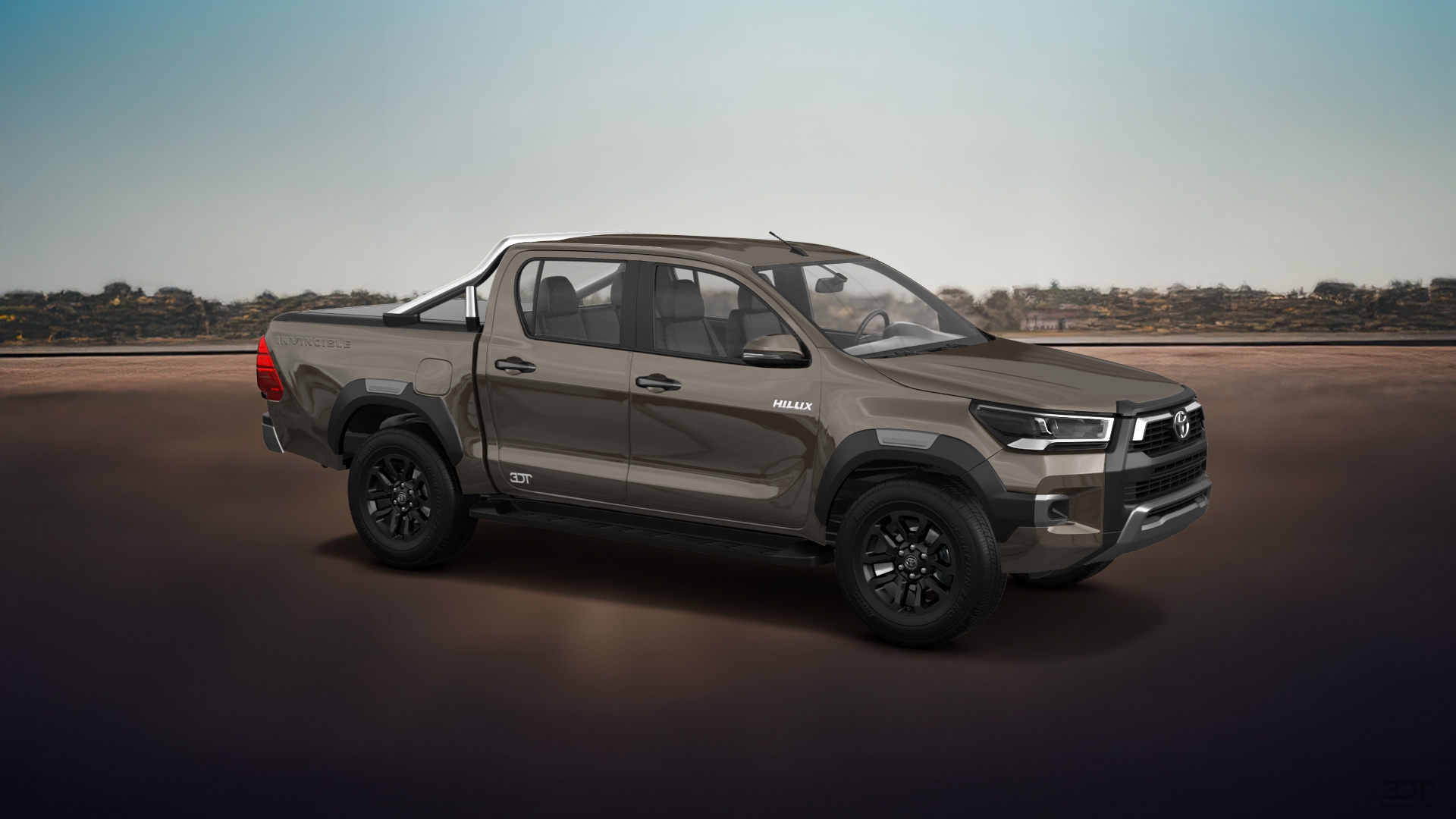 Toyota Hilux Double Cab 4 Door pickup truck 2015 tuning