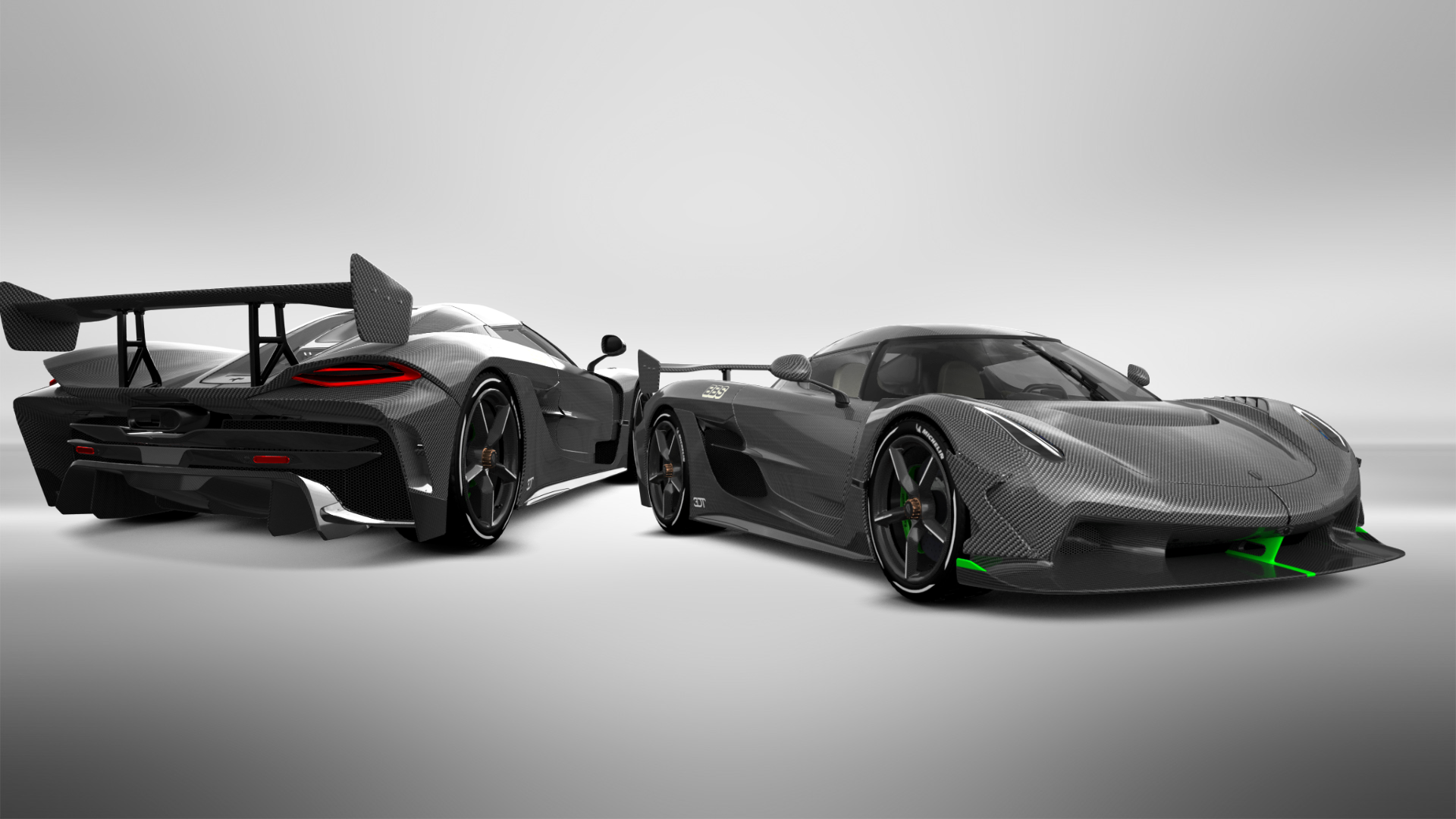 Koenigsegg Jesko 2 door targa top 2020 tuning