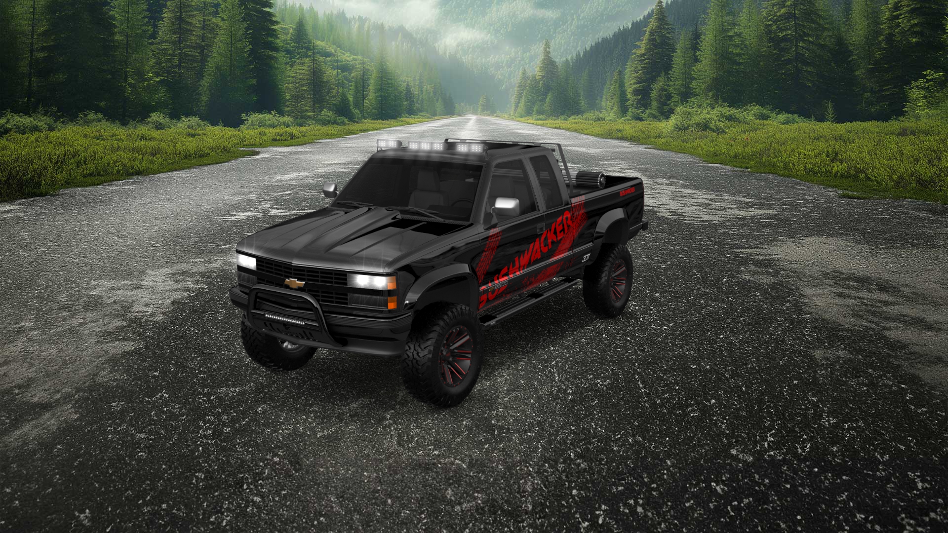 Chevrolet K2500 Extended Cab Pickup 1989