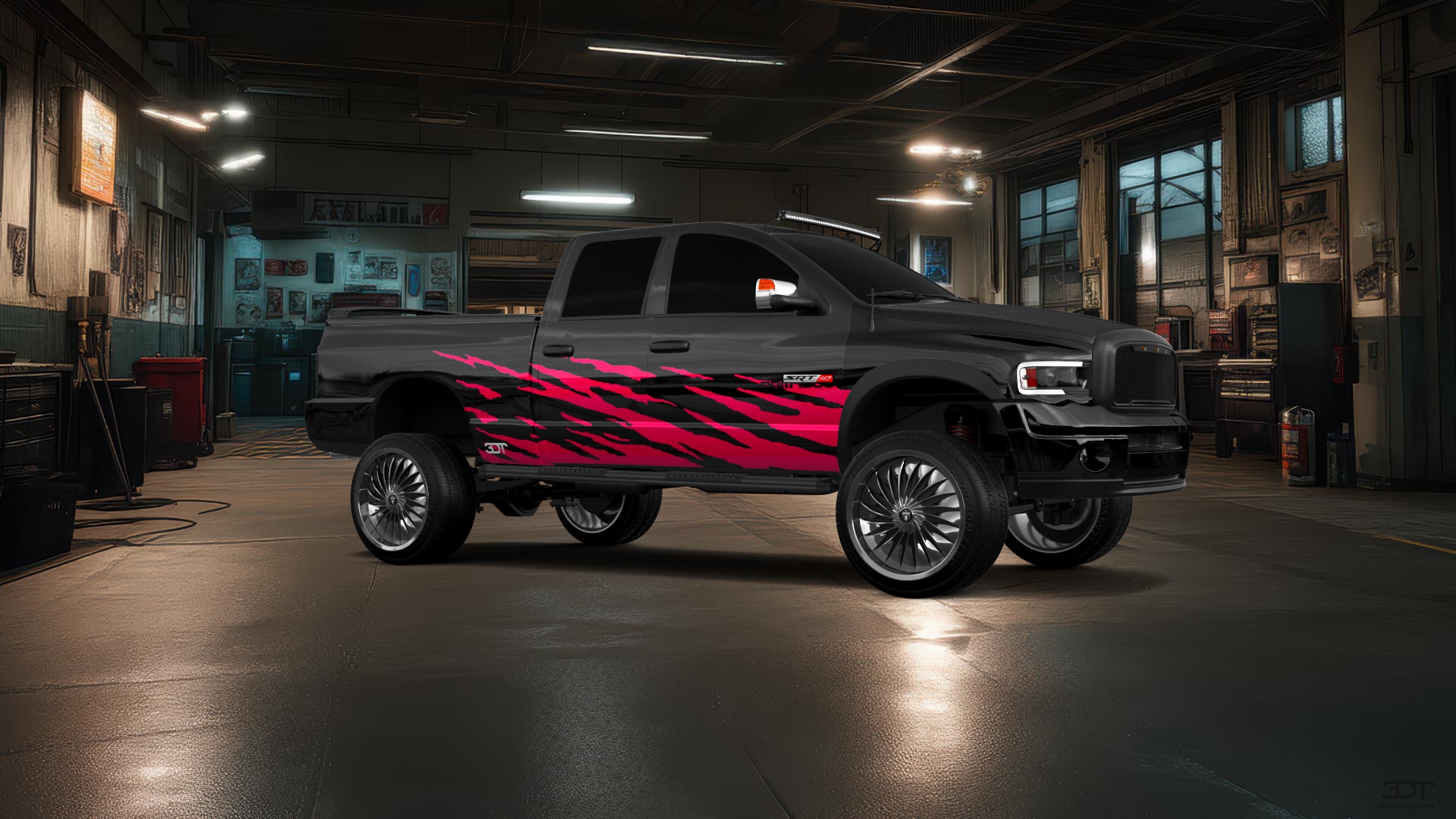 Dodge Ram 1500 6.4 ft box 4 Door pickup truck 2002 tuning