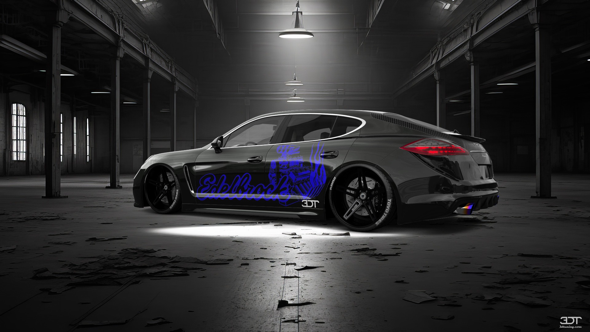 Porsche Panamera 4 door fastback saloon 2011