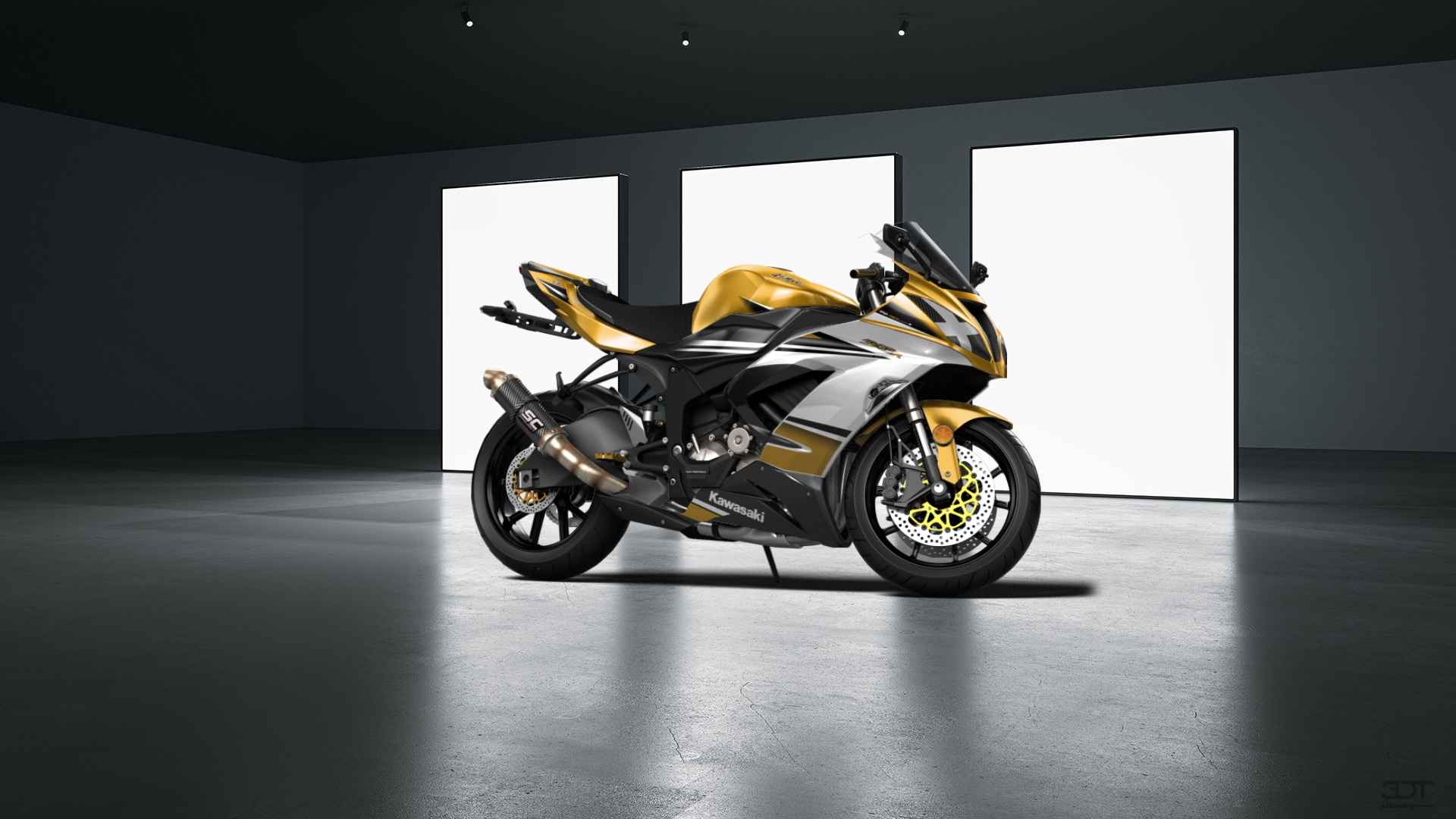 Kawasaki Ninja ZX 6R Sport Bike 2015