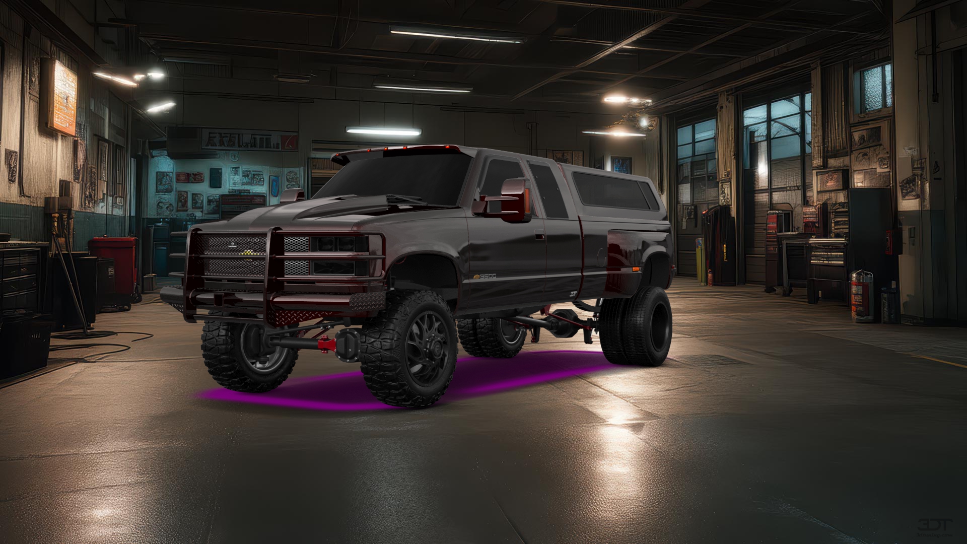Chevrolet K3500 Extended Cab Pickup Truck 1988 tuning