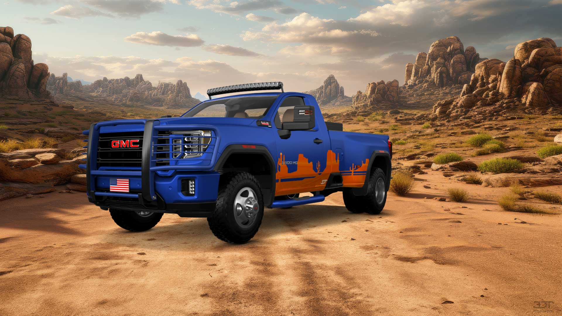 GMC Sierra 3500 HD 2 Door pickup truck 2020 tuning