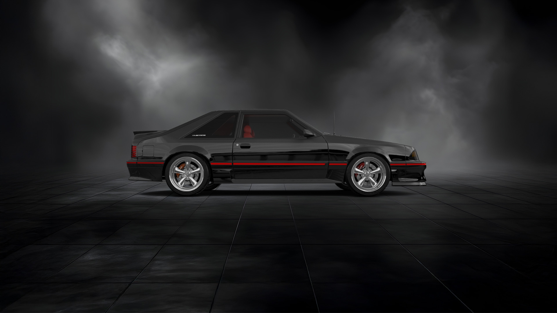 Ford Mustang 3 Door Hatchback 1988 Images