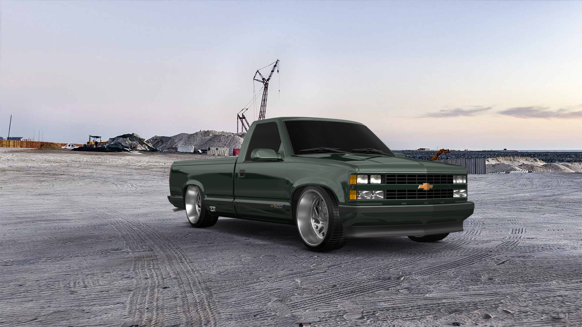 Chevrolet K1500 Regular Cab Fleetside Pickup 1988