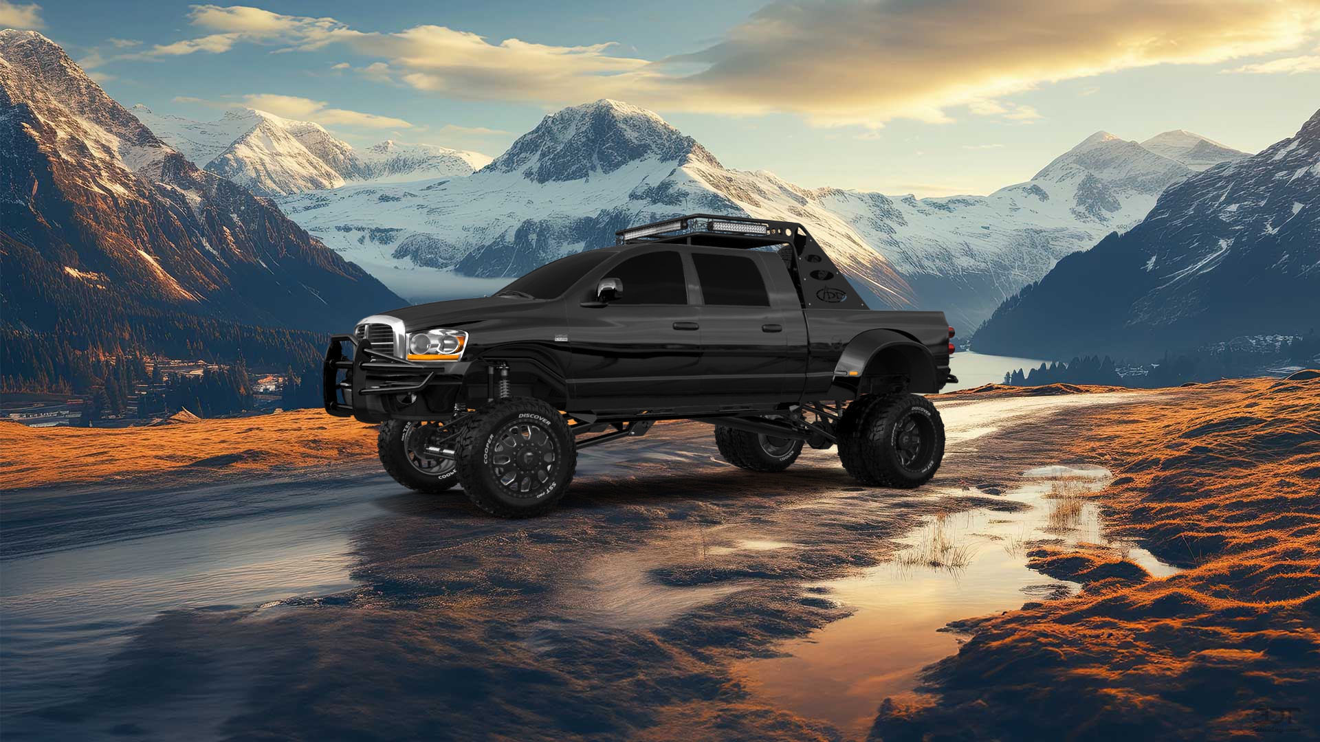 Dodge Ram 3500 Dually 4 Door pickup truck 2007 tuning