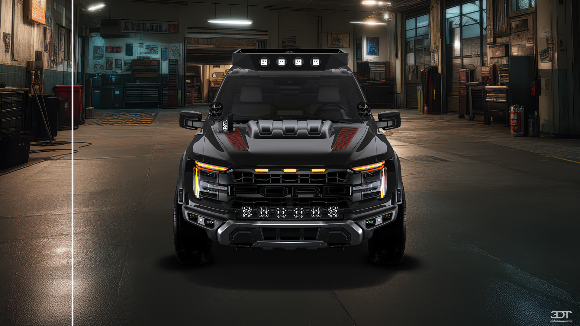 Ford F-150 Raptor 4 Door pickup truck 2024 tuning