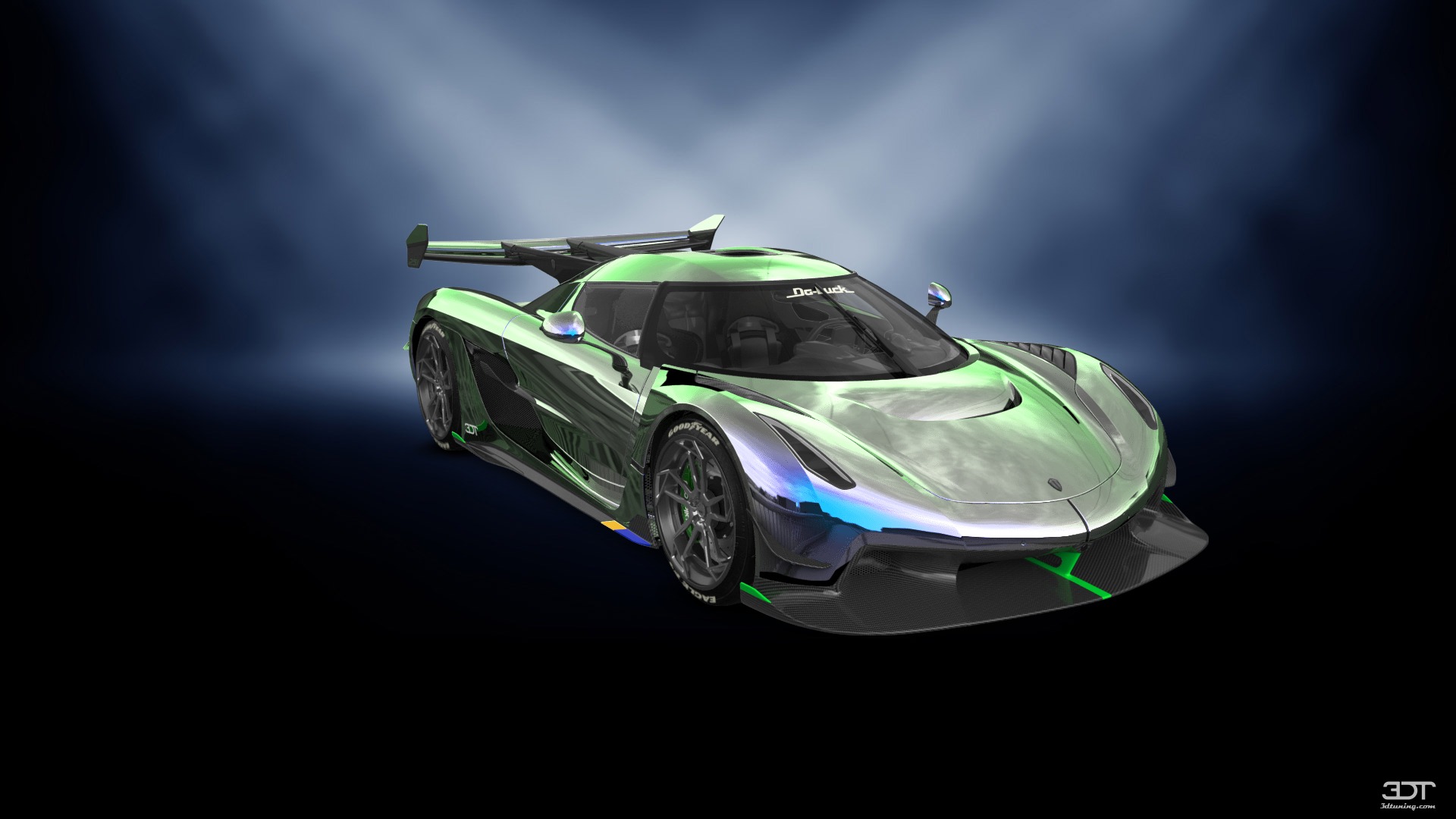 Koenigsegg Jesko 2 door targa top 2020