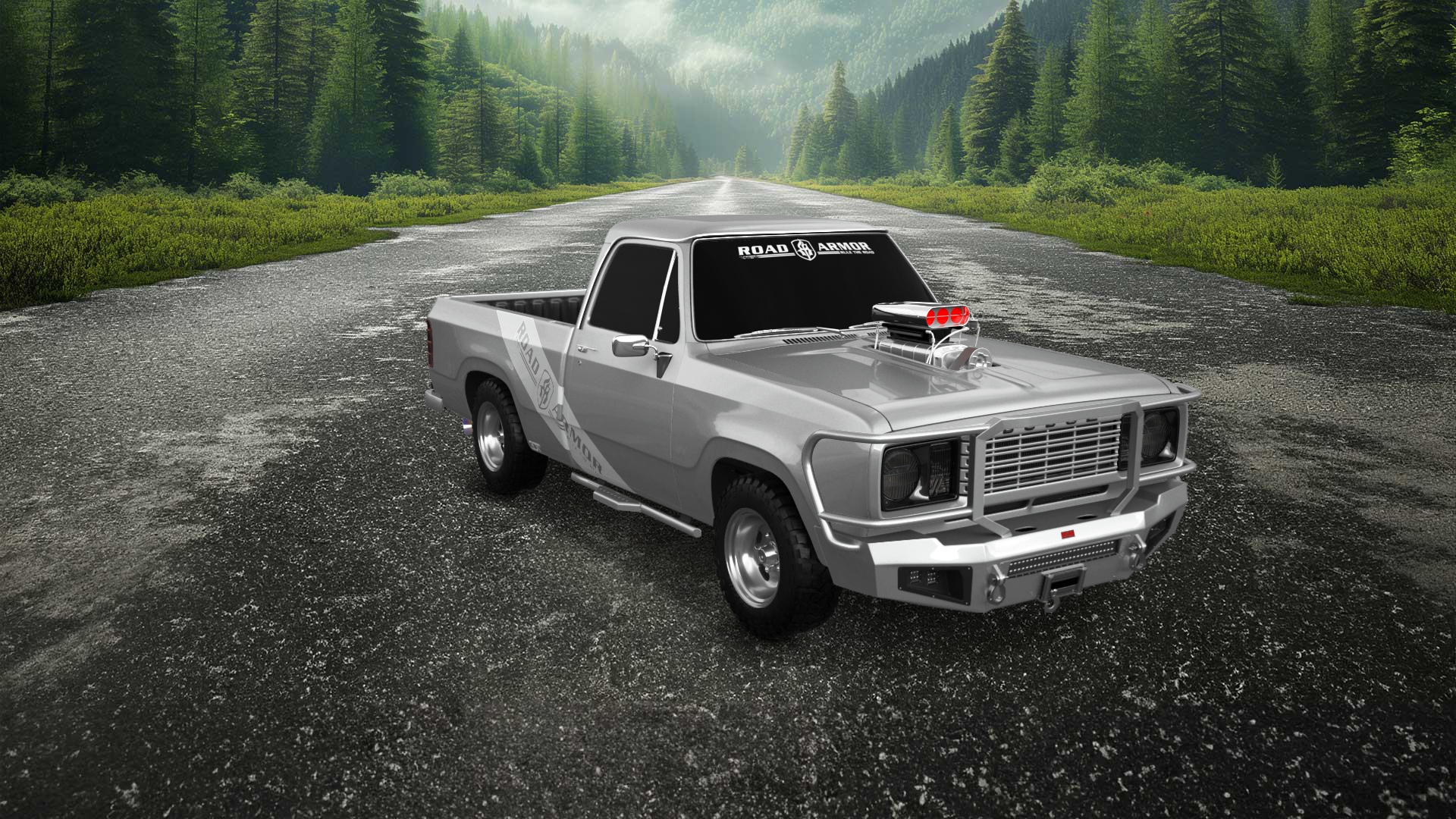 Dodge Power Wagon W200 2 Door pickup truck 1977