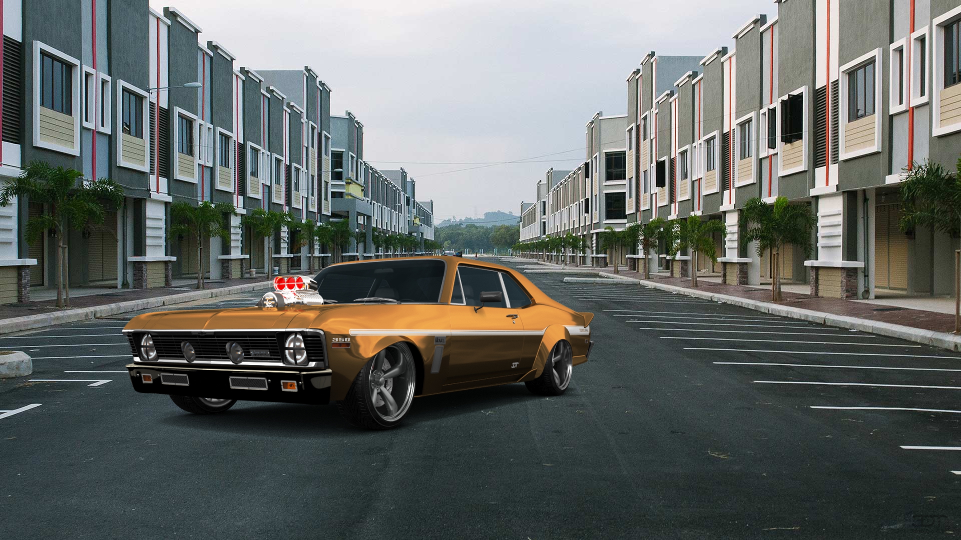 Chevrolet Chevy II Nova 2 Door Coupe 1968