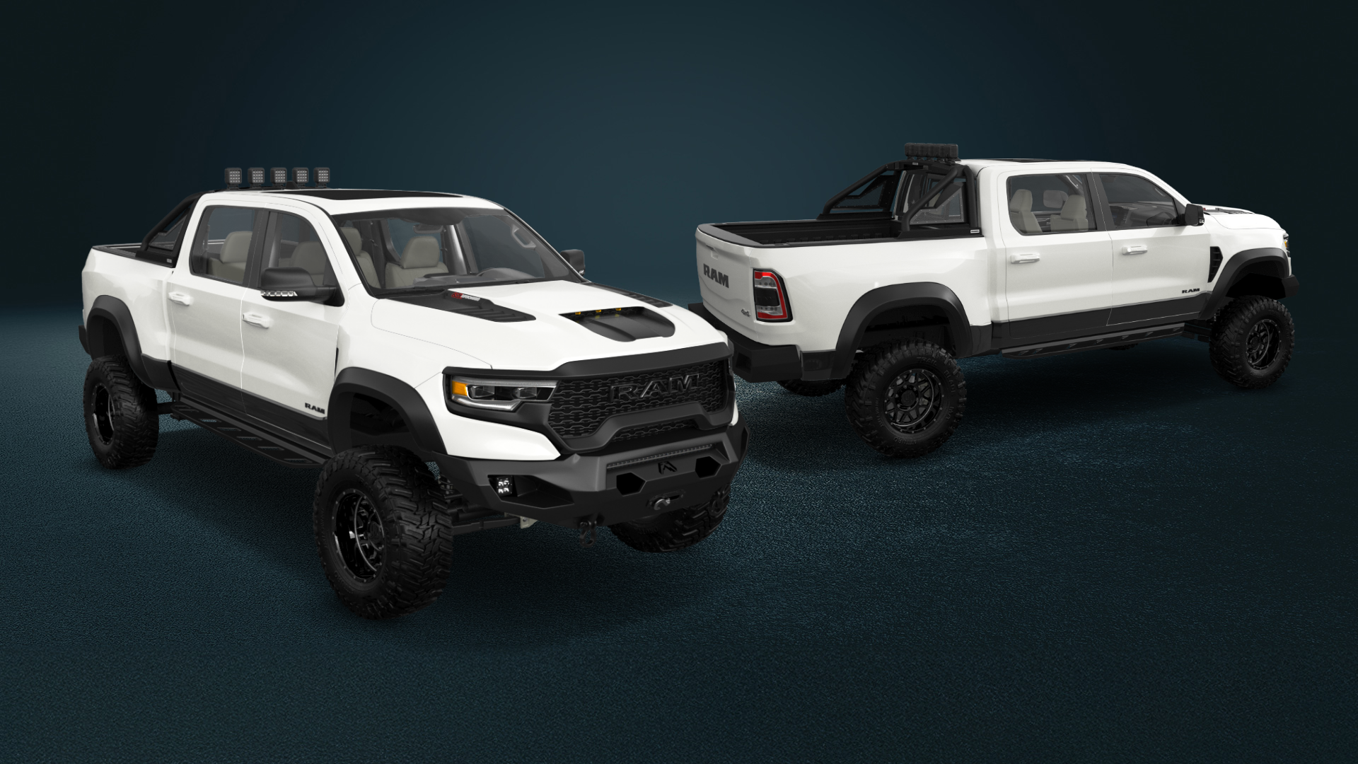 Dodge Ram 1500 TRX 4 Door pickup truck 2021