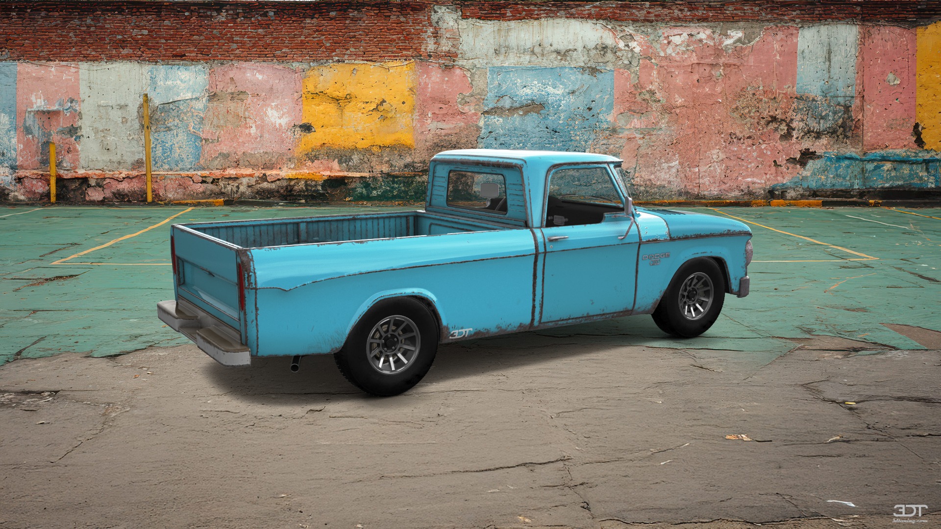 Dodge Power Wagon W200 2 Door pickup truck 1966 Images