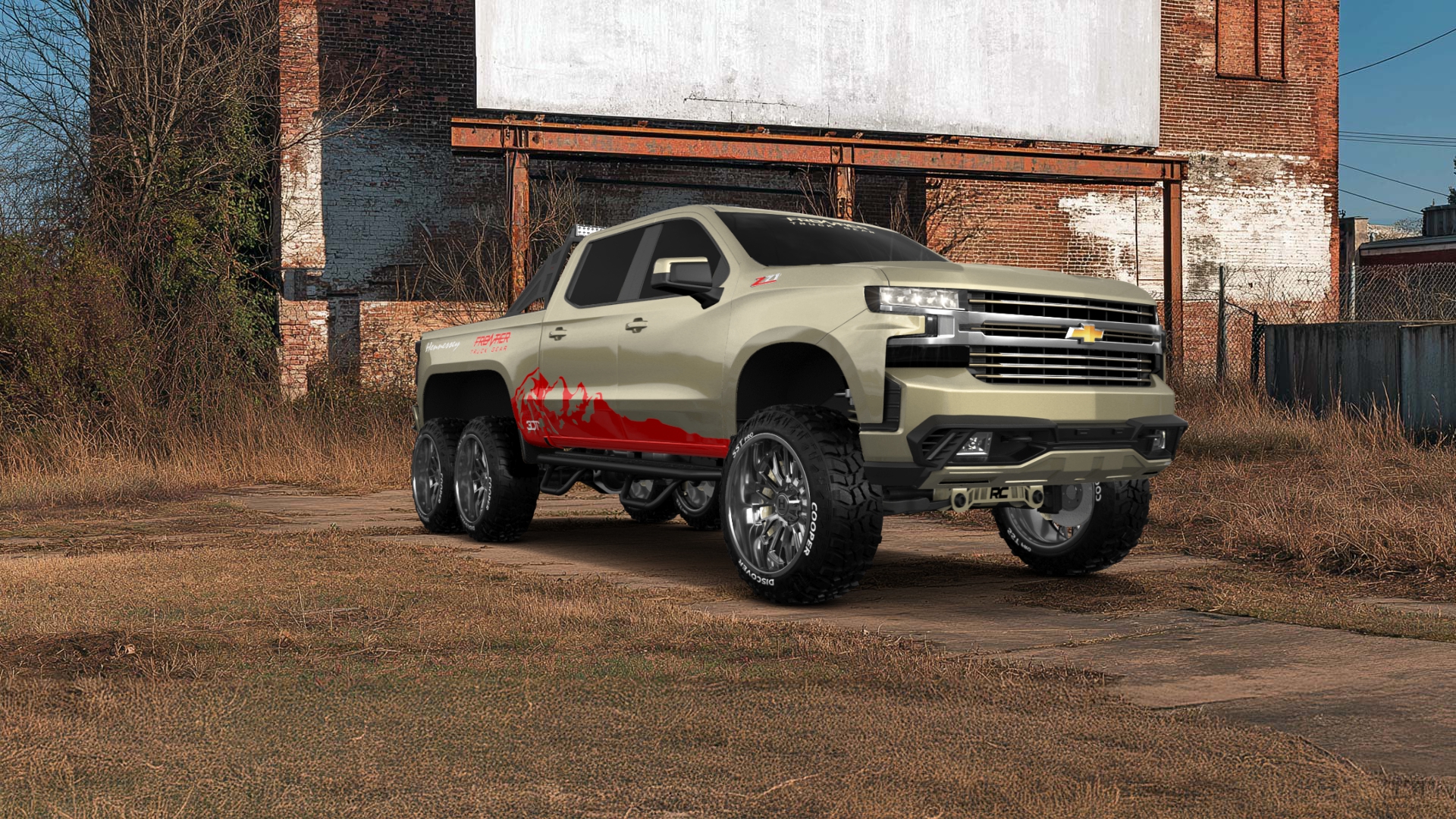 Chevrolet Silverado Hennessey Goliath 6X6 Truck 2020 tuning