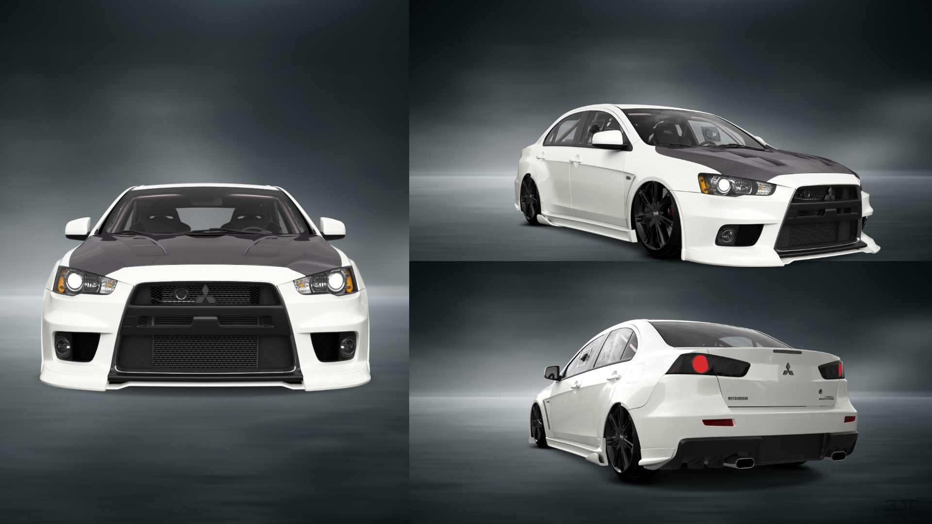 Mitsubishi Lancer Evolution X Sedan 2008