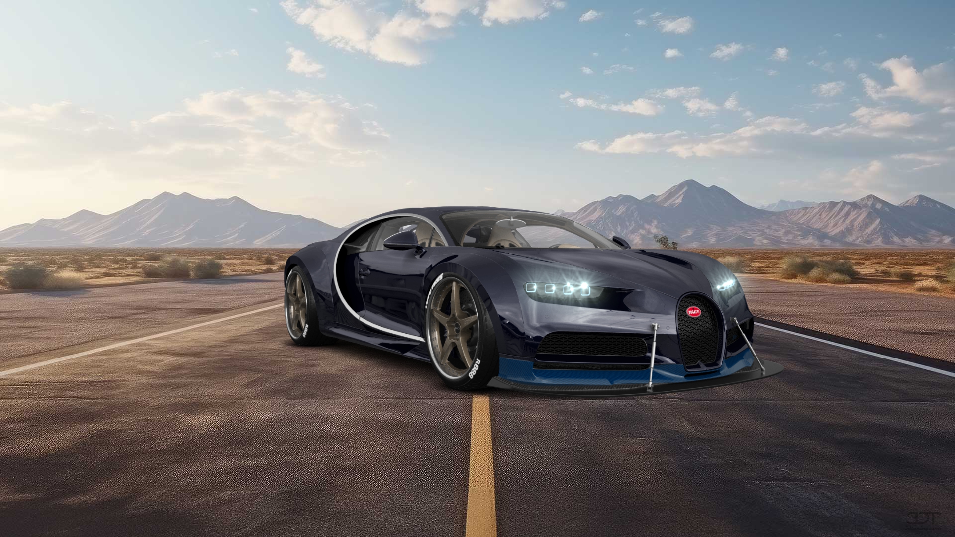 Bugatti Chiron 2 Door Coupe 2016