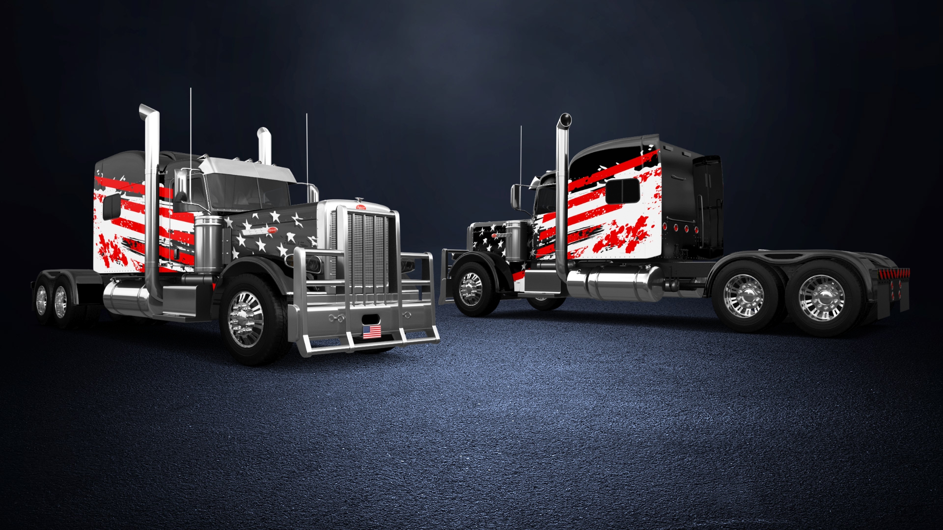 Peterbilt 389 Sleeper Cab Truck 2016 tuning