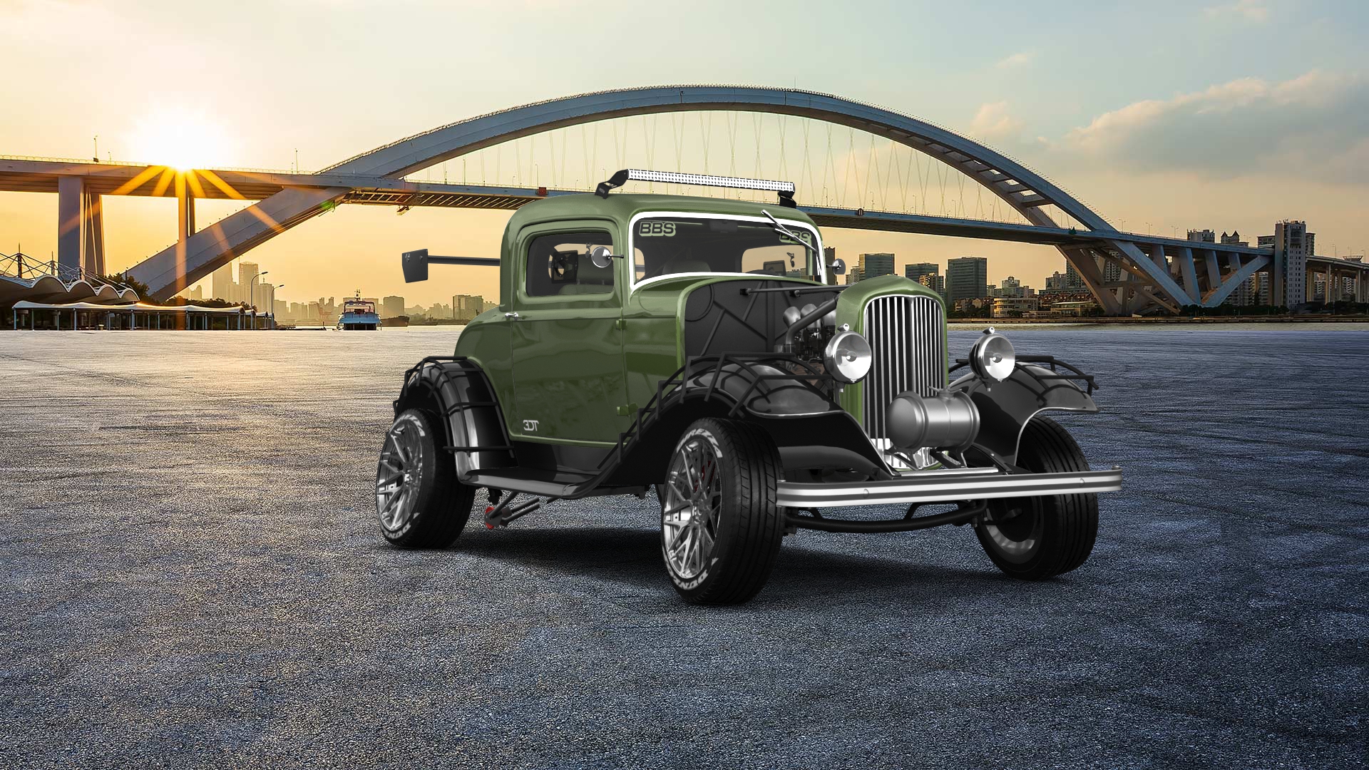 Ford Model B Deluxe 2 Door Coupe 1932 tuning