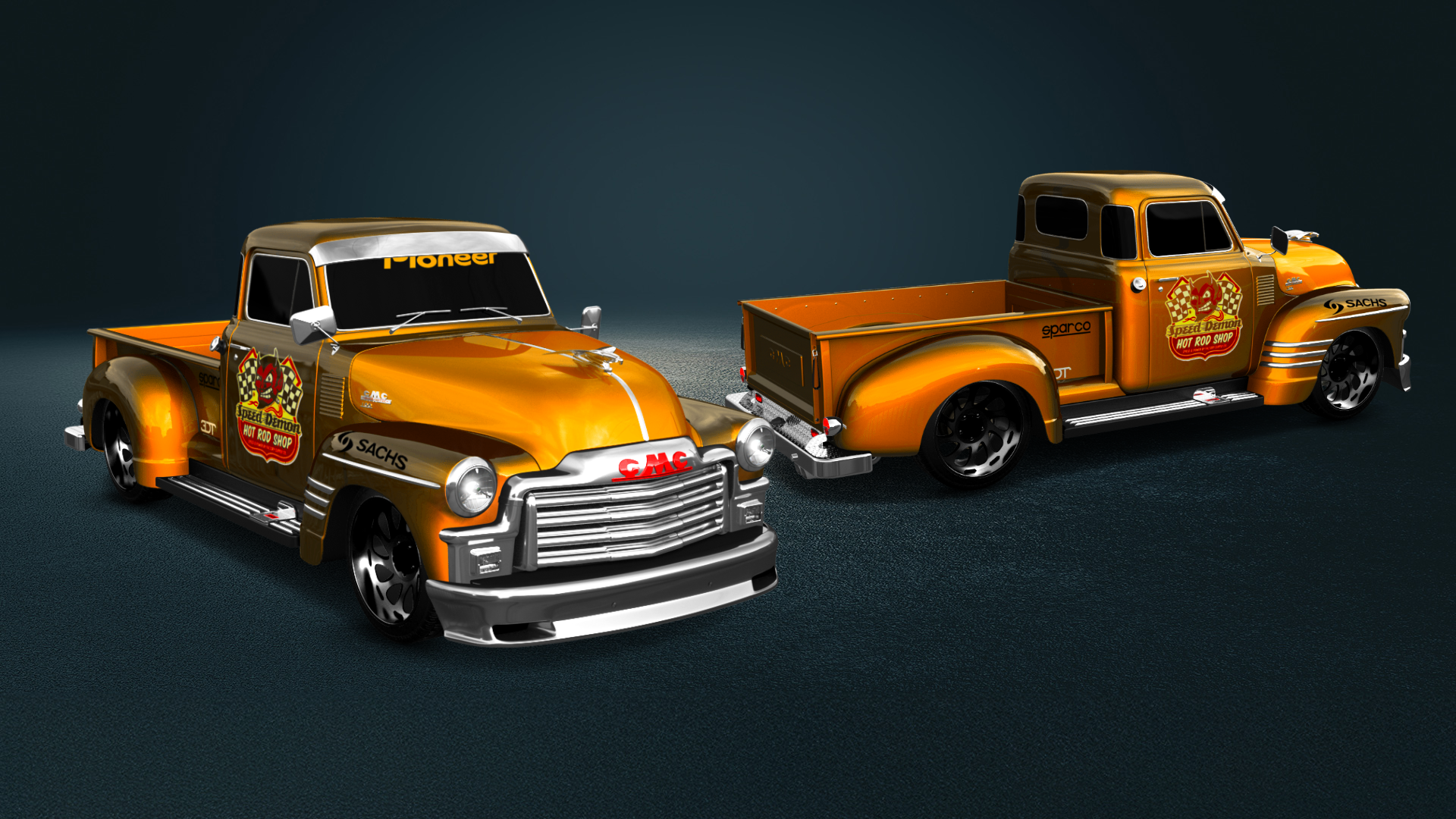GMC 100 Stepside 2 Door pickup truck 1954 Images