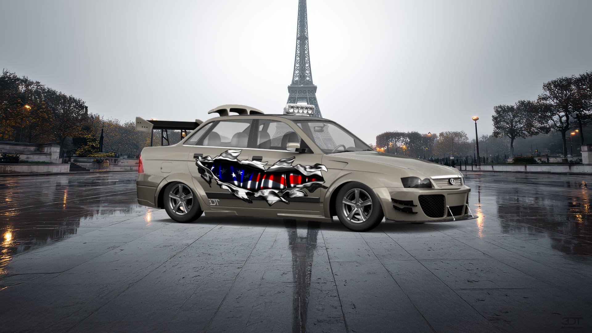 Lada Priora 2170 Sedan 2012 tuning