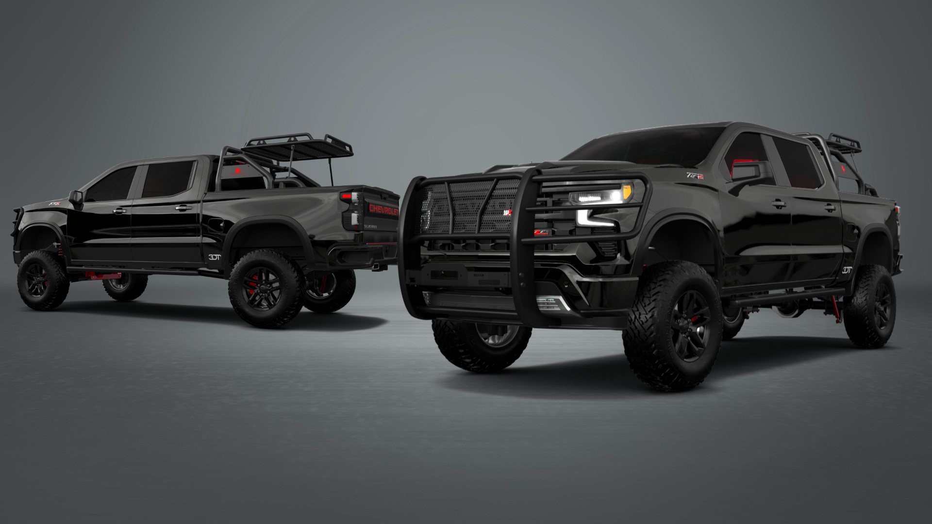 Chevrolet Silverado 1500 Crew Cab 5.8 ft box 4 Door pickup truck 2023 tuning