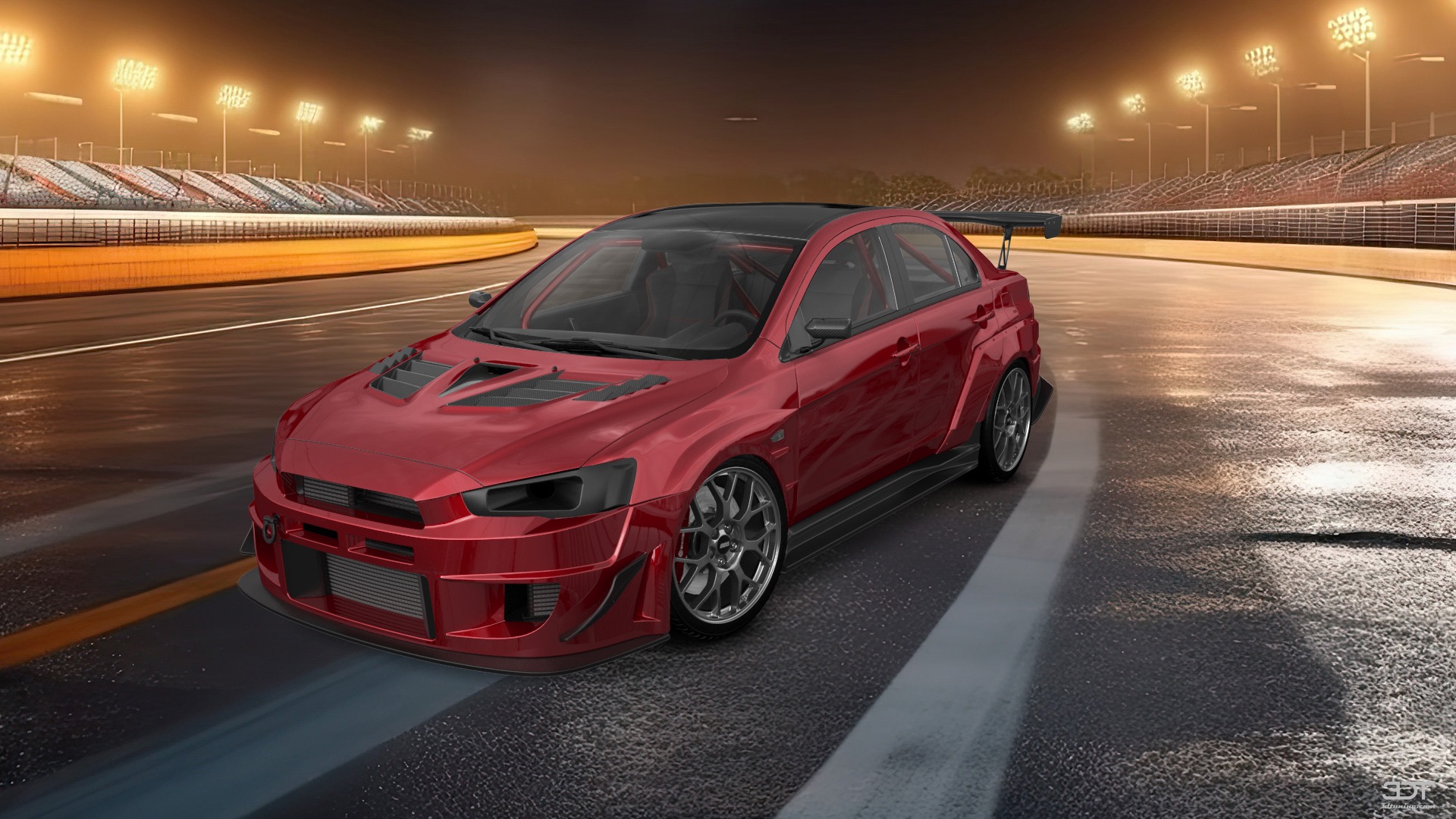 Mitsubishi Lancer Evolution X Sedan 2008