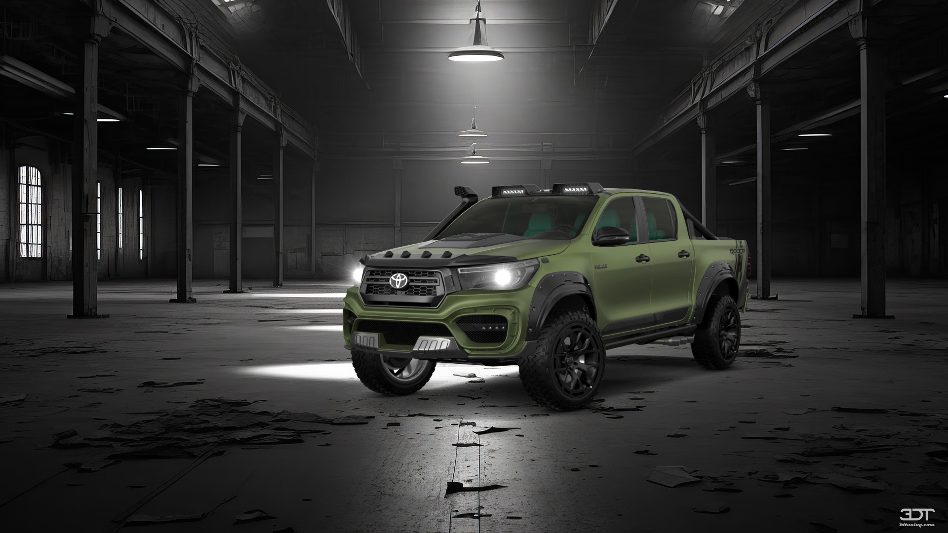 Toyota Hilux Double Cab 4 Door pickup truck 2015 tuning