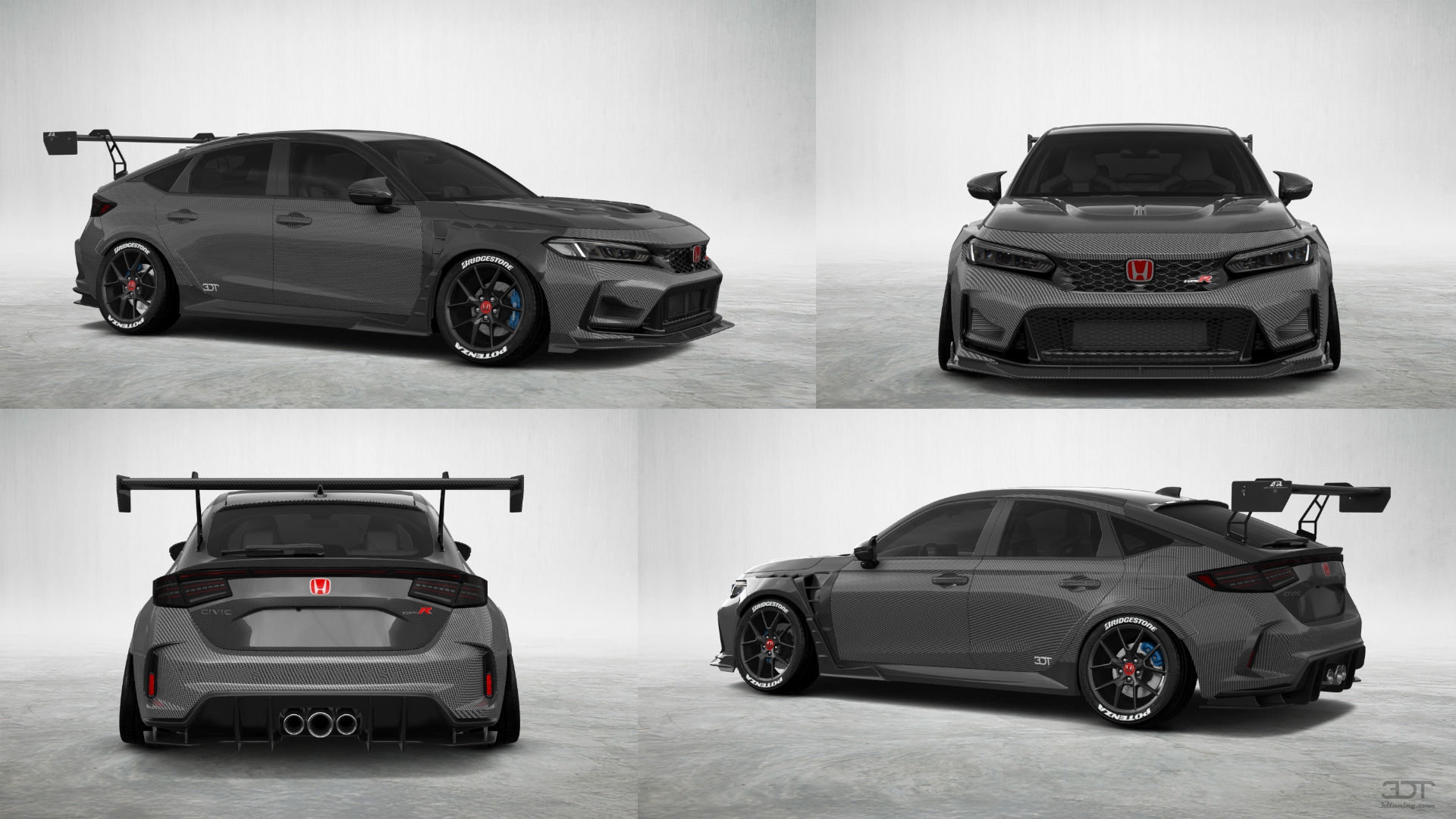 Honda Civic Type R 5 Door Liftback 2022 tuning