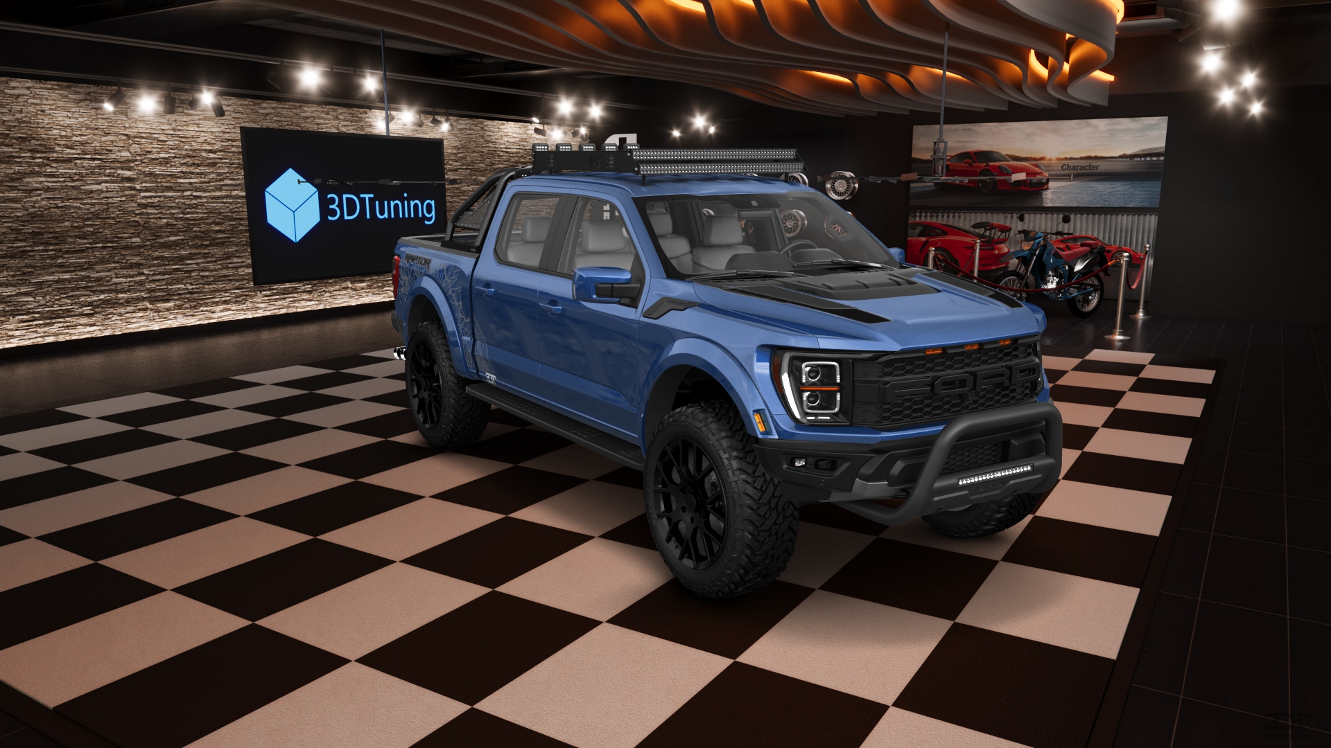 Ford F-150 Raptor 4 Door pickup truck 2021