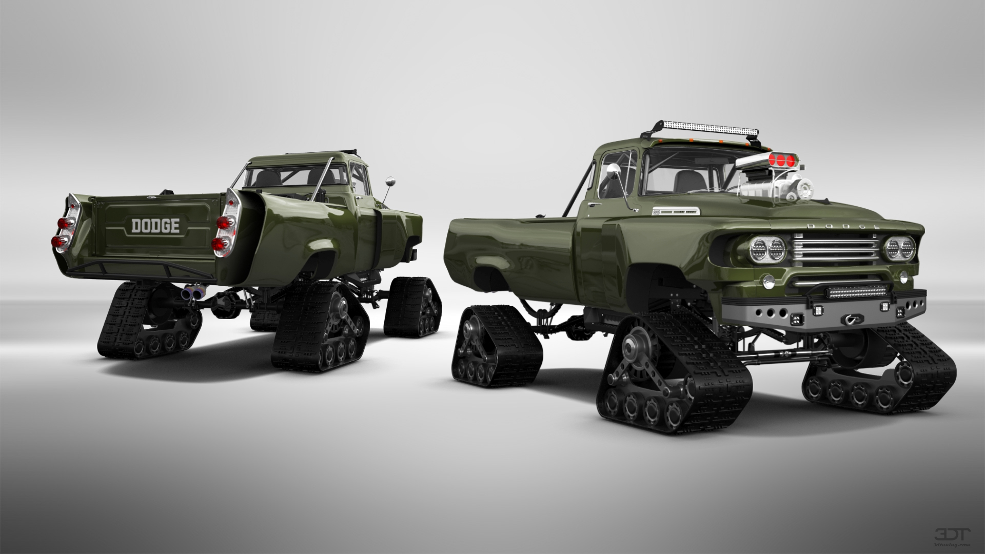 Dodge C series 2 Door pickup truck 1958 tuning