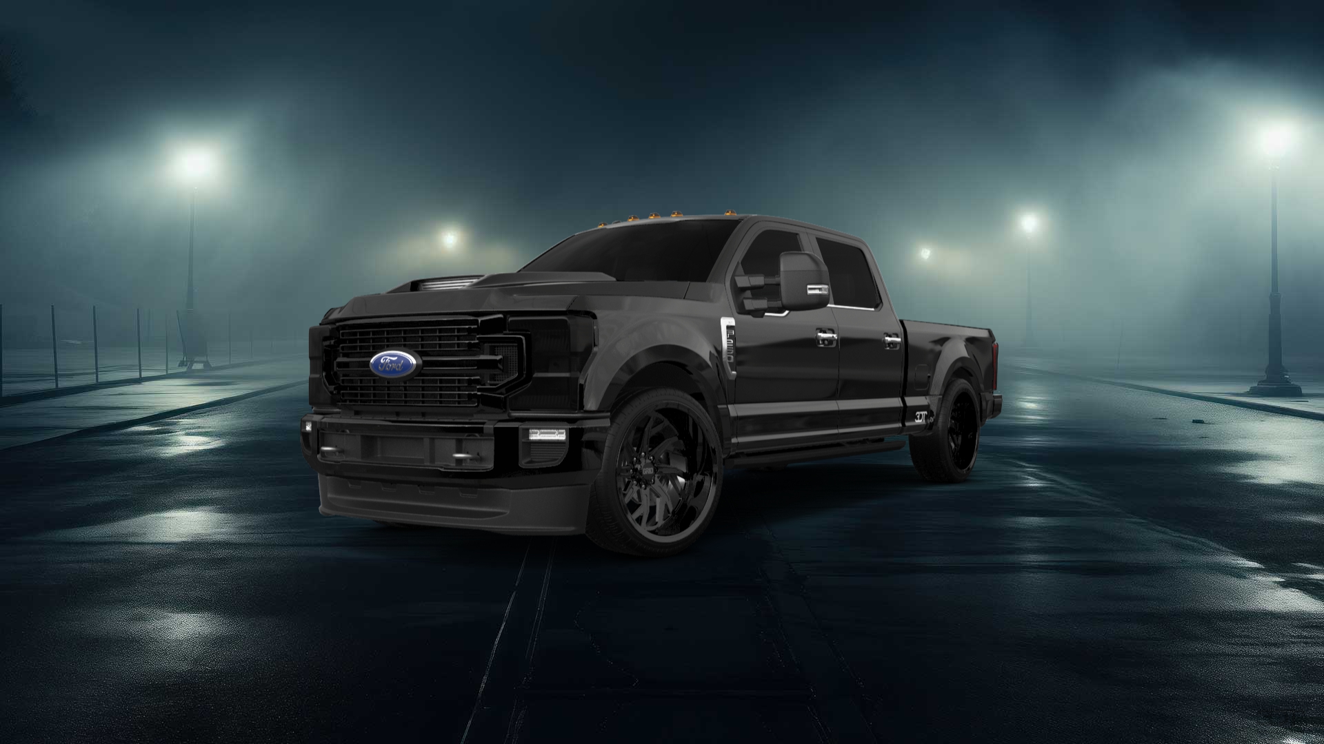 Ford F-250 4 Door pickup truck 2021 tuning