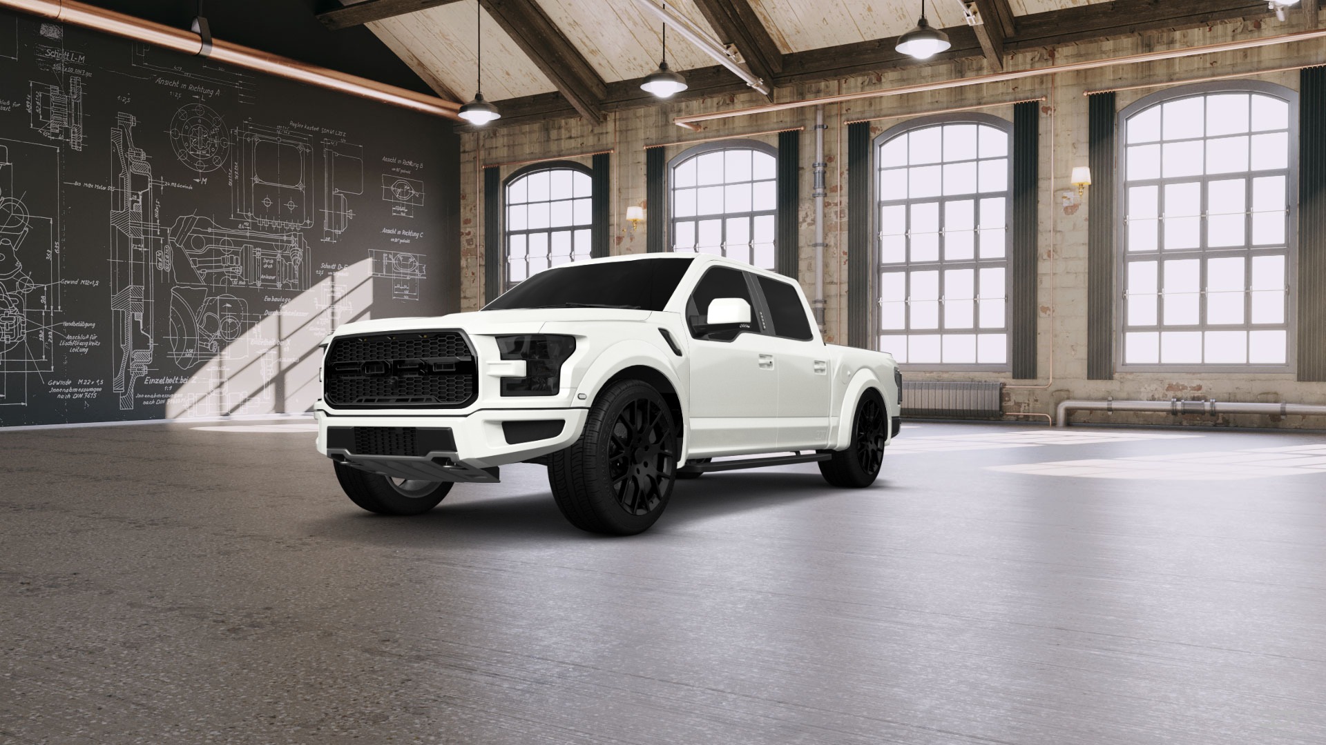 Ford F-150 Raptor 4 Door pickup truck 2017