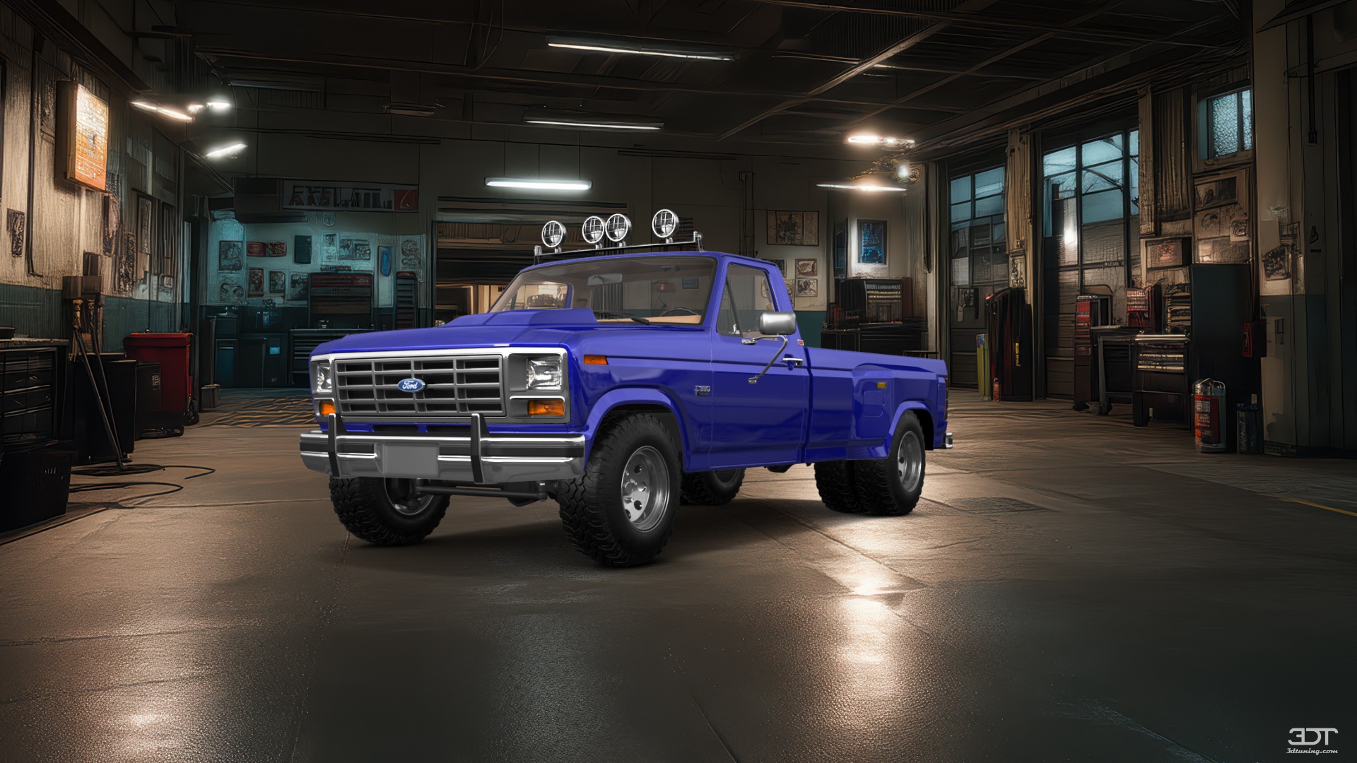 Ford F-350 Dually Regular Cab 2 Door pickup truck 1980 tuning