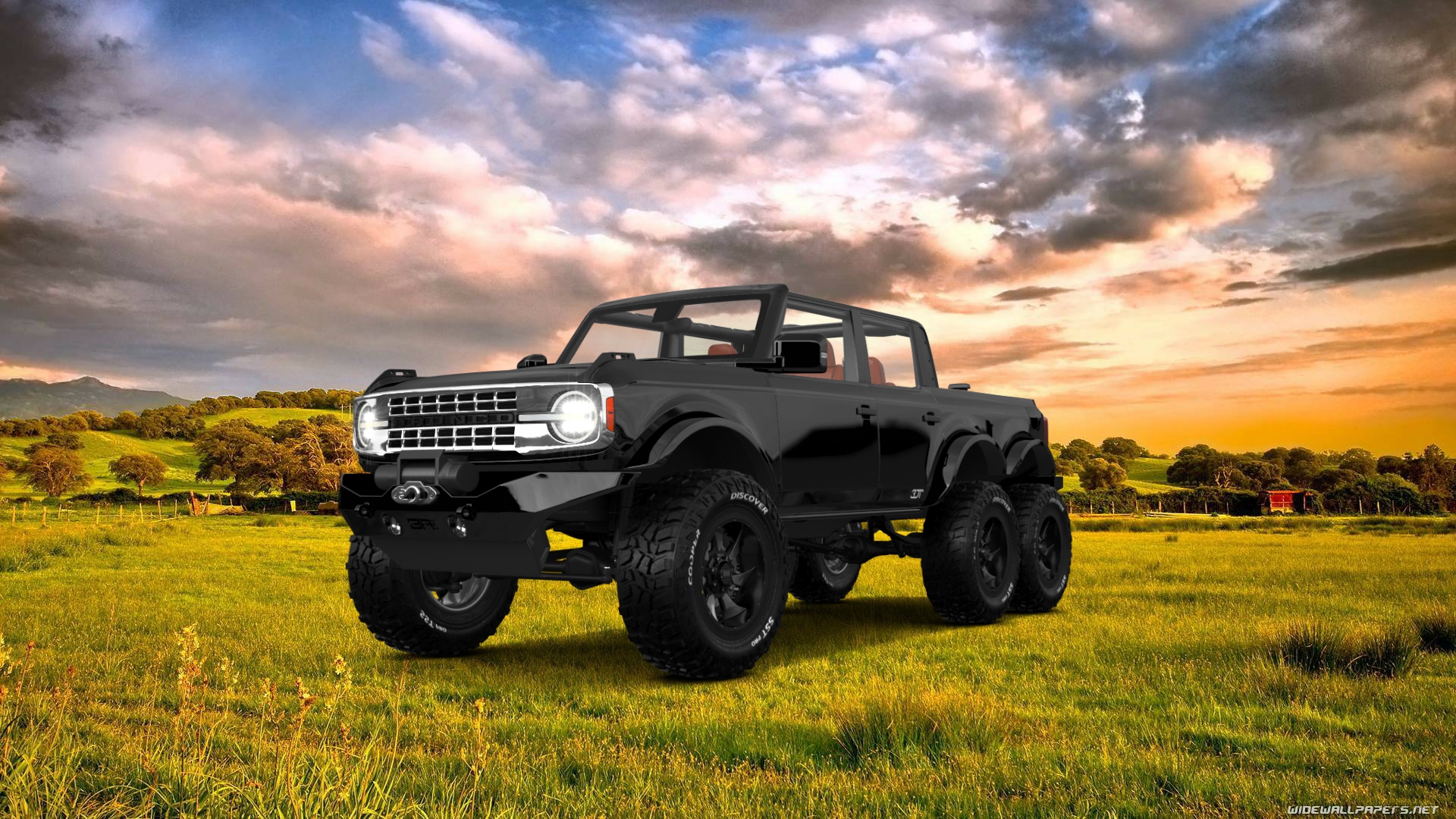 Ford Bronco 6X6 4 Door pickup truck 2021