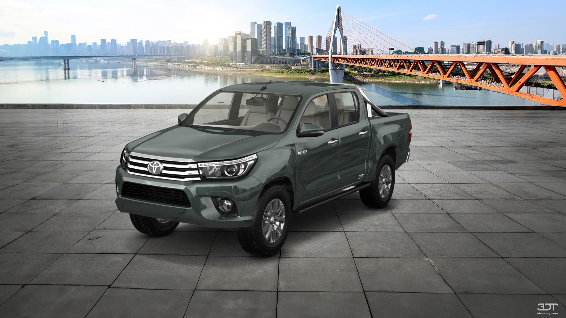 Tuning Toyota Hilux Double Cab 4 Door pickup truck 2015