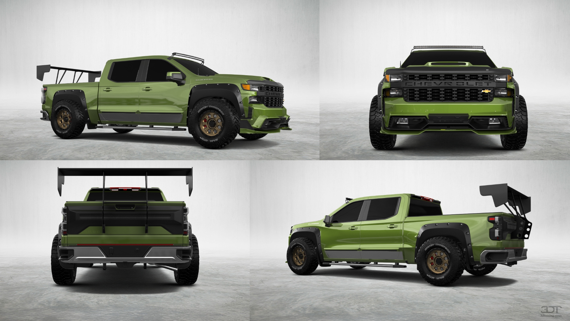 Chevrolet Silverado 1500 4 Door pickup truck 2019 tuning